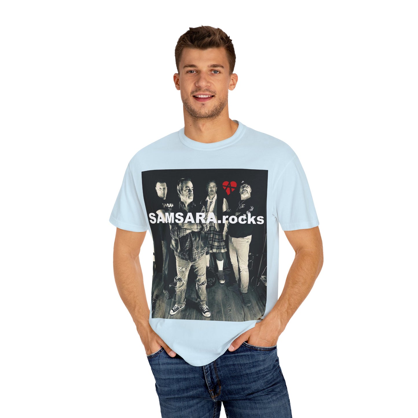 'Samsara Rocks' Official Unisex T-Shirt, Cool Band Tee, Music Lover Gift, Casual Style, Gift for Concert Goers, Rock Music Apparel