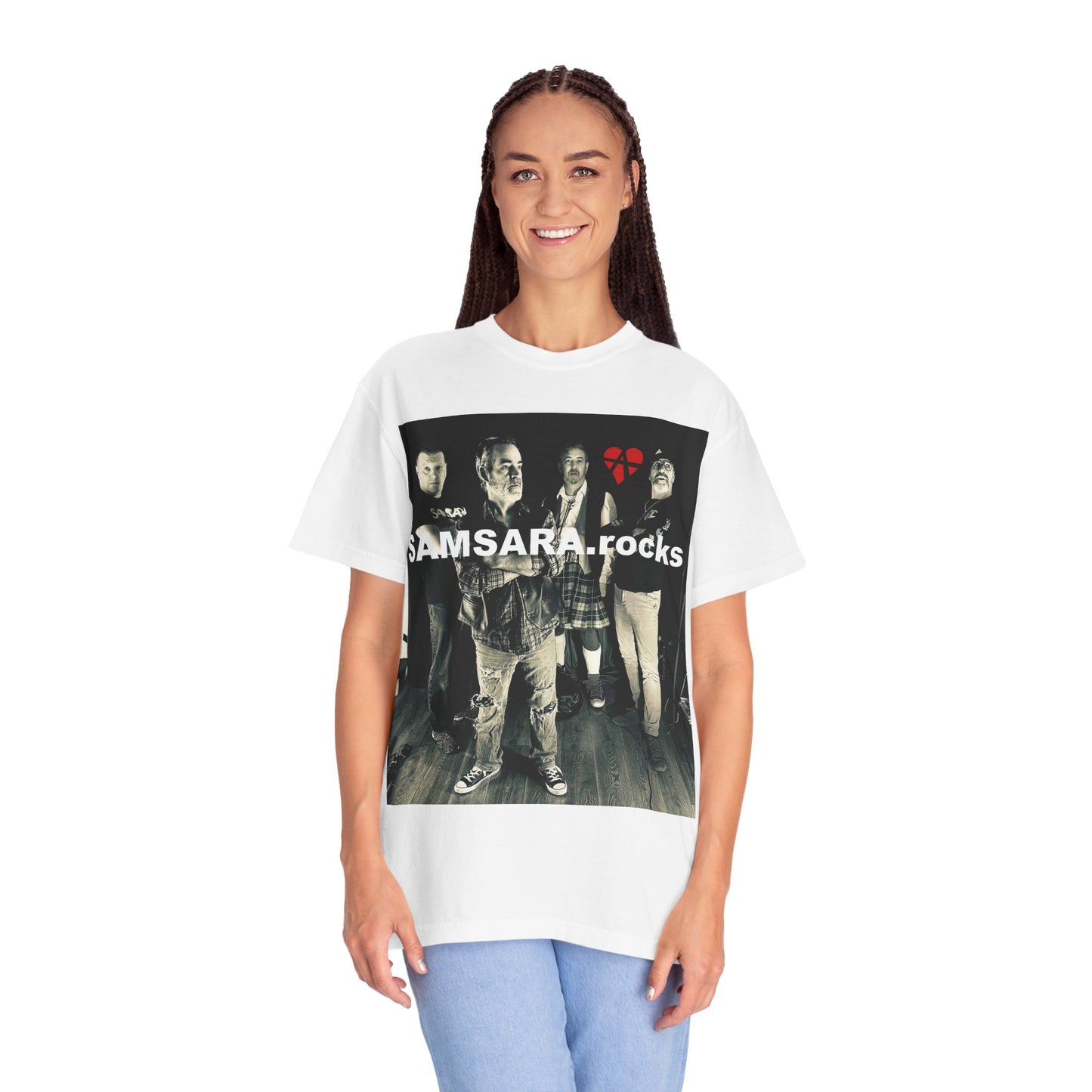 'Samsara Rocks' Official Unisex T-Shirt, Cool Band Tee, Music Lover Gift, Casual Style, Gift for Concert Goers, Rock Music Apparel