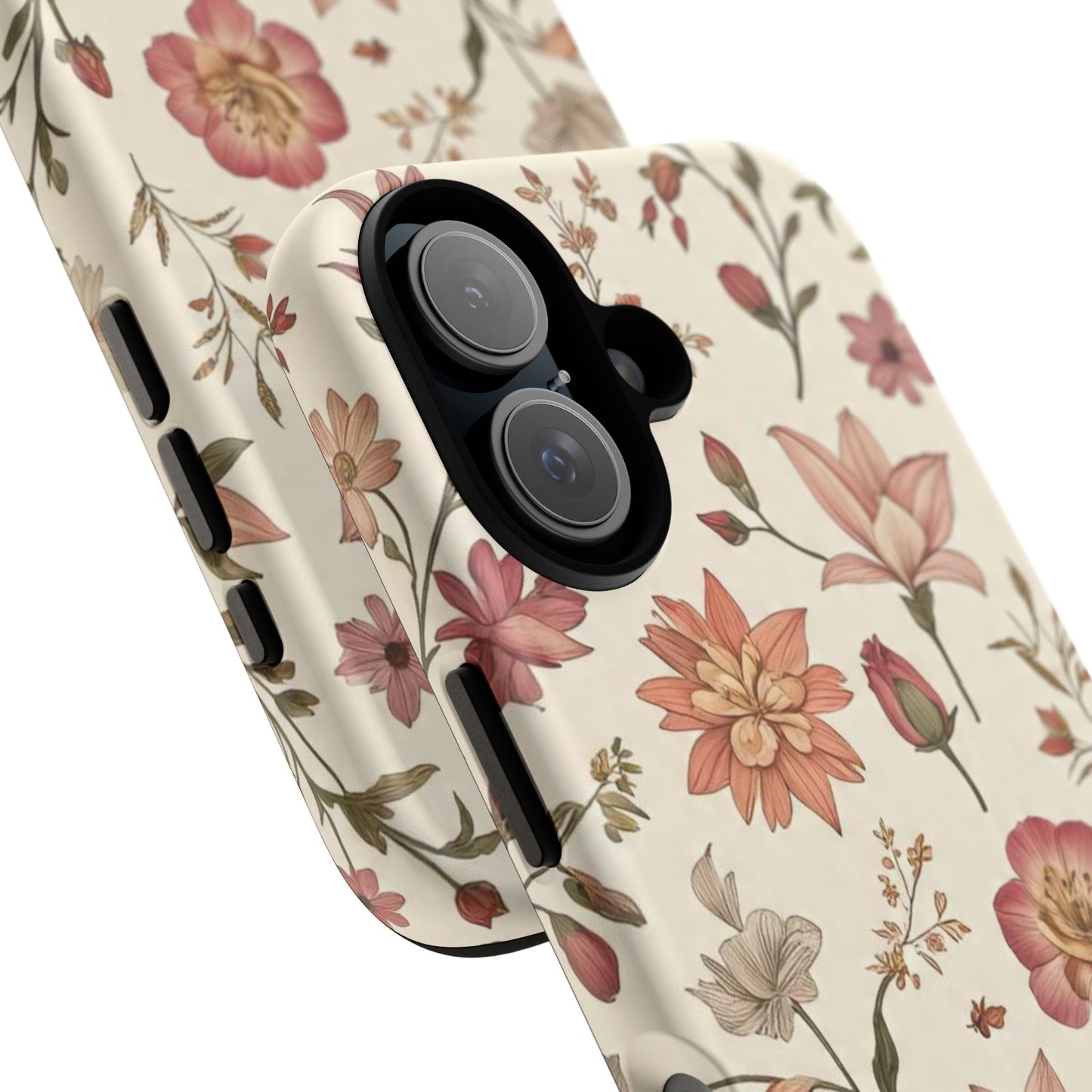 Rustic Floral Phone Case, Tough Cases for Nature Lovers, Cute Floral Design, Durable Case for Gifts, Stylish Phone Protection