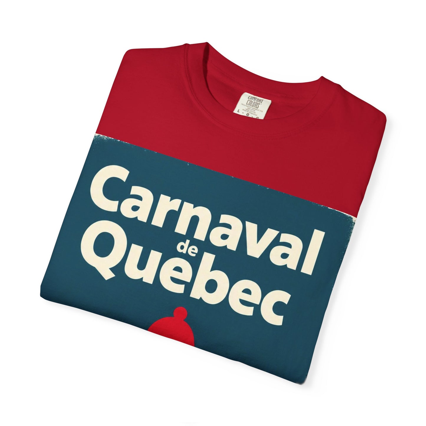 Quebec Carnaval Unisex T-Shirt, Winter Festival Tee, Handmade Vacation Souvenir, Holiday Gift Apparel, Quebec Celebration Shirt