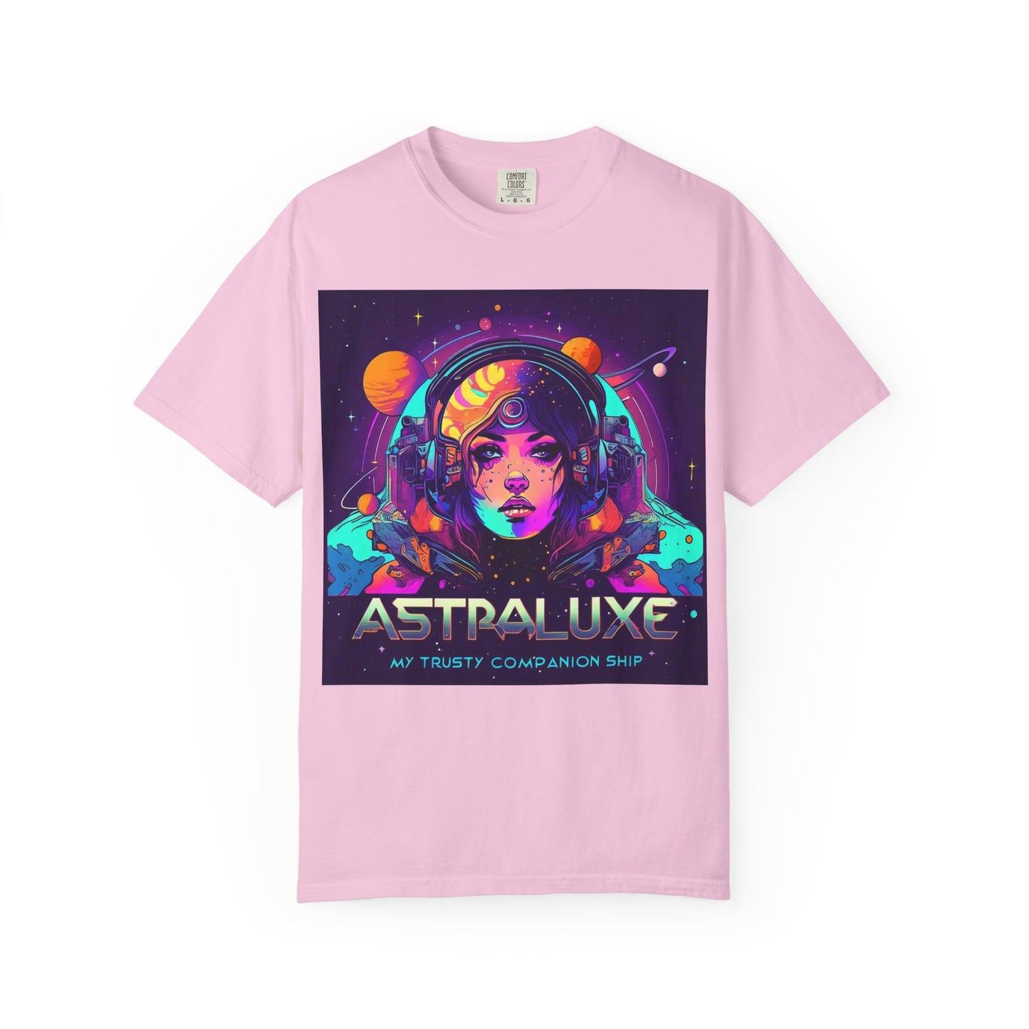 Astraluxe Unisex T-Shirt, Space Theme Tee, Gifts for Sci-Fi Lovers, Cosplay Costume, Festival Wear, Vintage Graphic Top