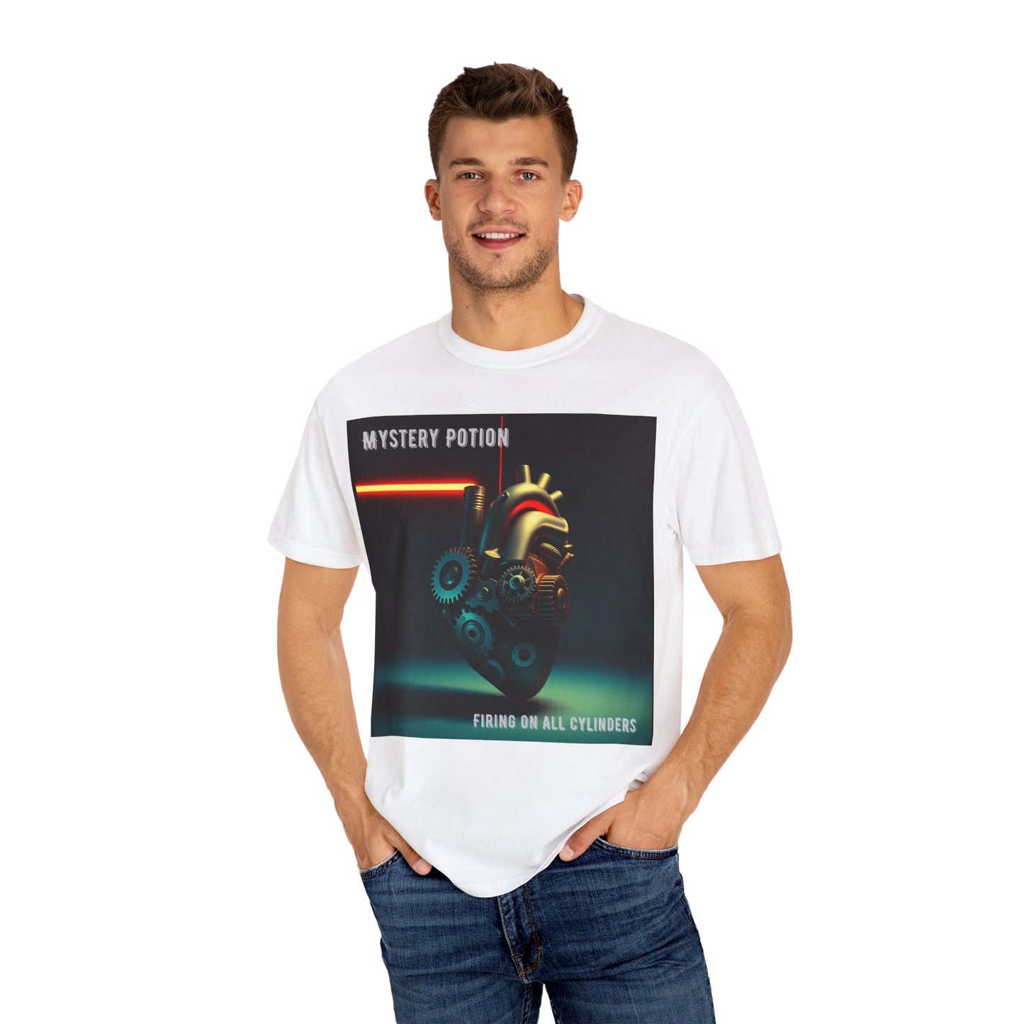 Mystery Potion Graphic T-shirt | Unisex Tee for Music Lovers, Gift for Friends, Casual Wear, Birthday Present, Unique Design