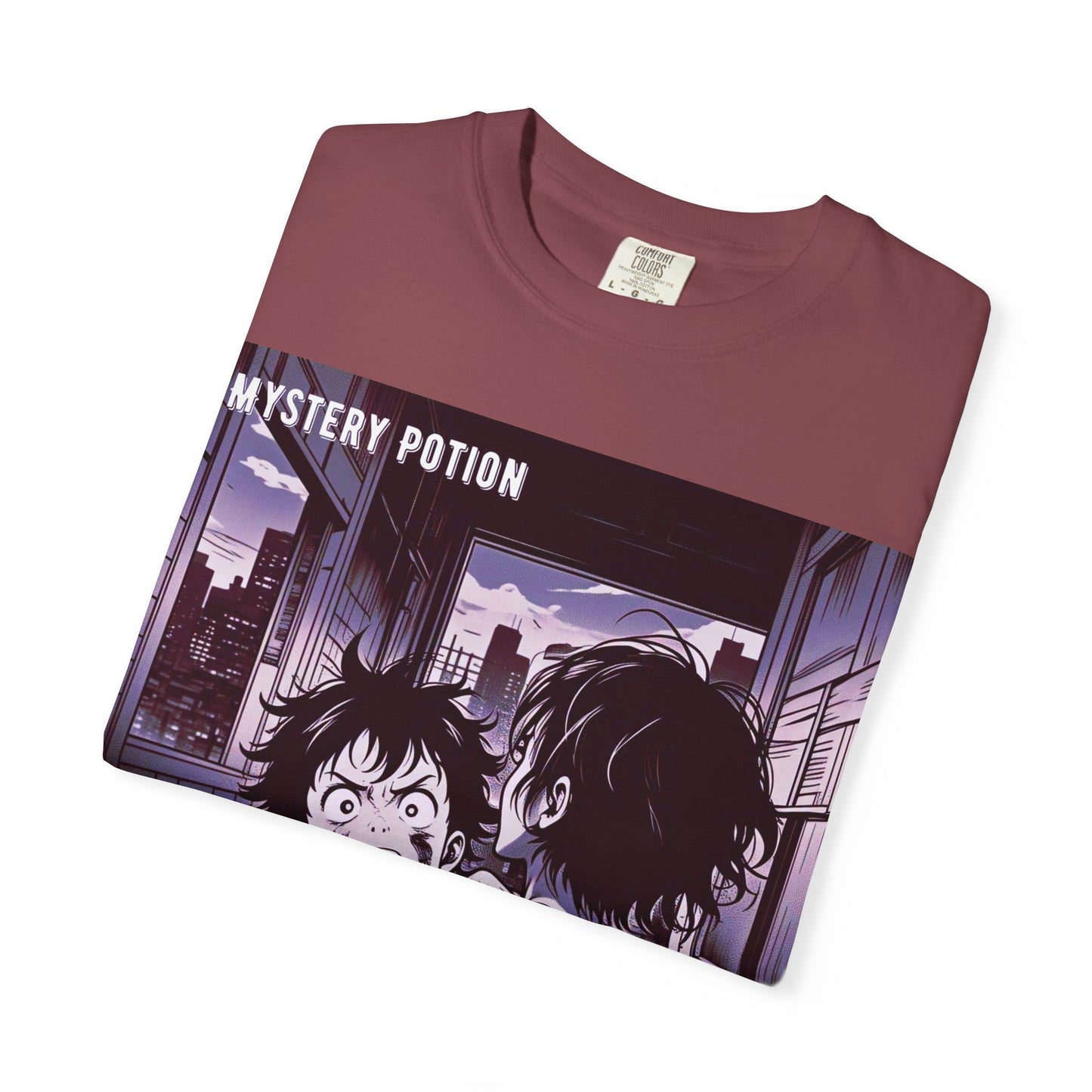 'Mommy Don't Take Me Home' by Mystery Potion, Unisex T-Shirt – Anime Graphic Tee, Casual Wear, Gift for Teens, Pop Culture Apparel, Unique Graphic Tee