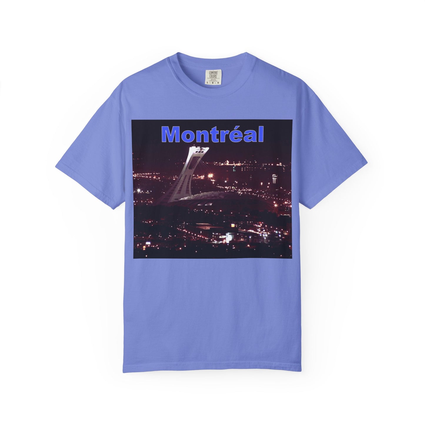 Montreal Night Skyline Unisex T-Shirt, City Love Tee, Travel Shirt, Gift for Her, Vintage Graphic Top
