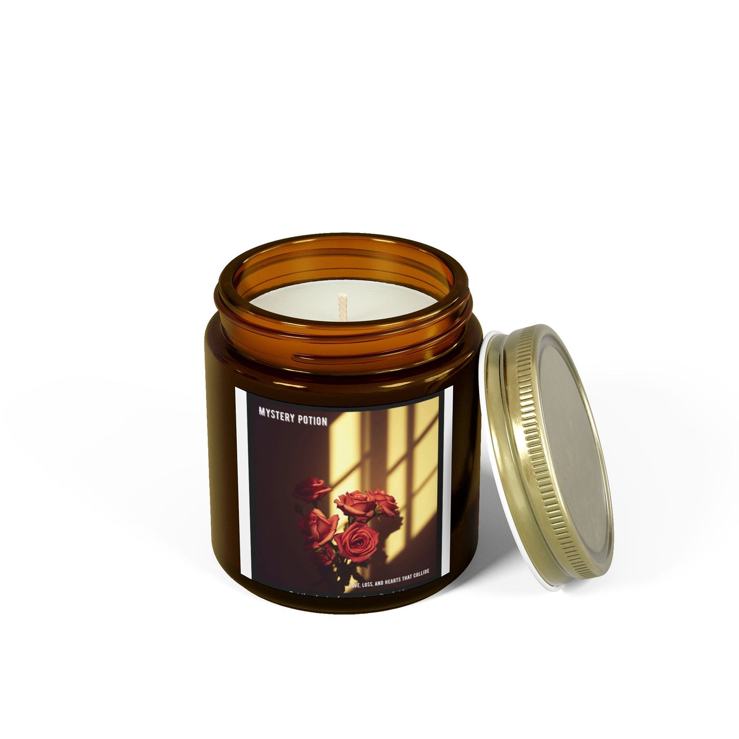 Mystery Potion Scented Candle, Cozy Home Decor, Aromatherapy Gift, Relaxing Candle, Floral Candle, Self-Care Essential