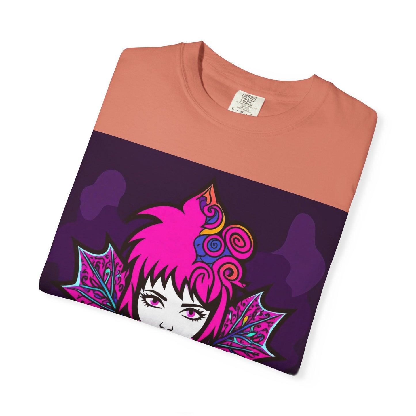 Emily The Maple Leaf Vibrant Graphic Tee: Retro Pop Art T-Shirt, Unique Gift, Casual Wear, Festival Fashion, Fun Style, Unisex Apparel