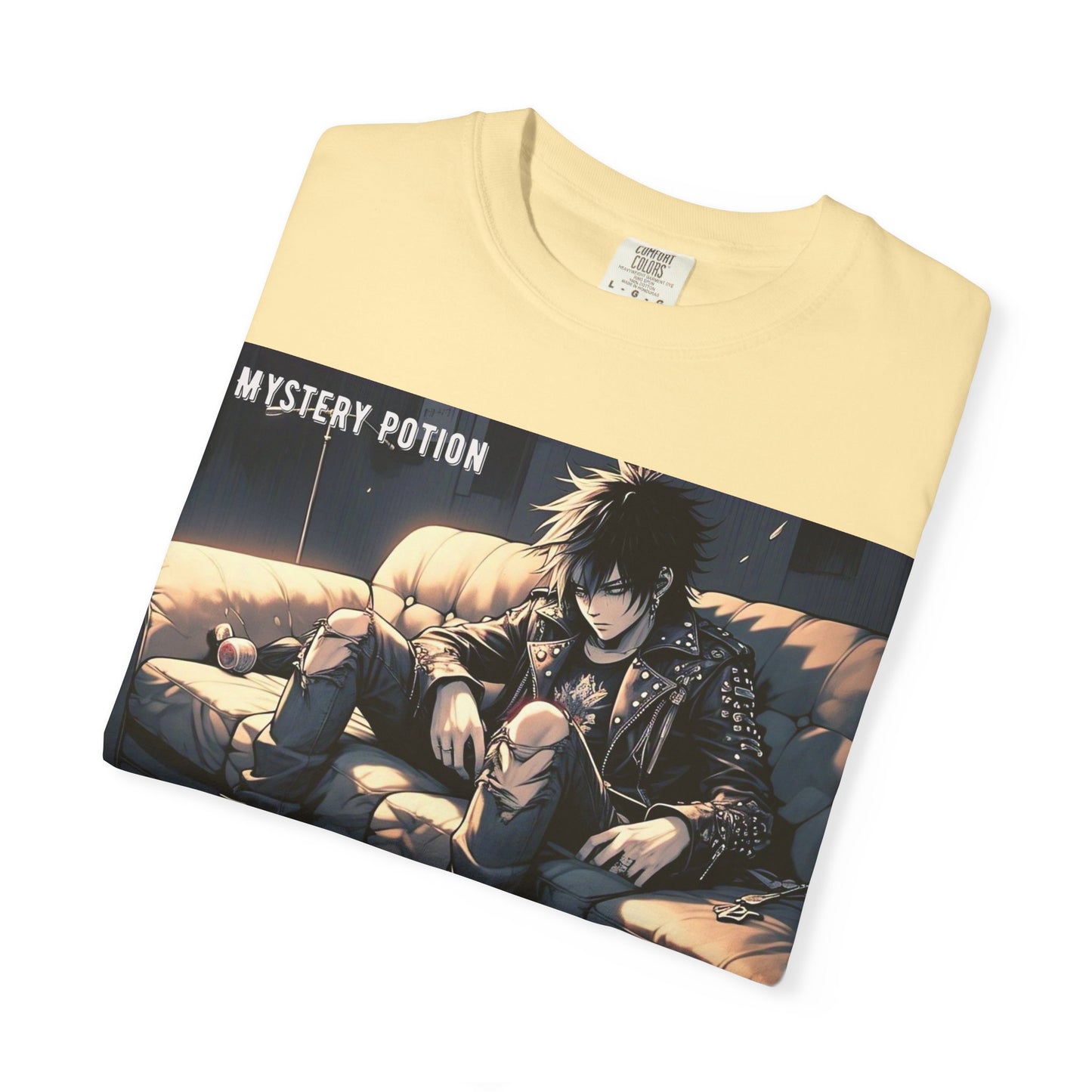'Leave of Absence' by Mystery Potion Graphic T-Shirt, Unisex Casual Tee, Anime Merchandise, Gift for Fans, Streetwear Style