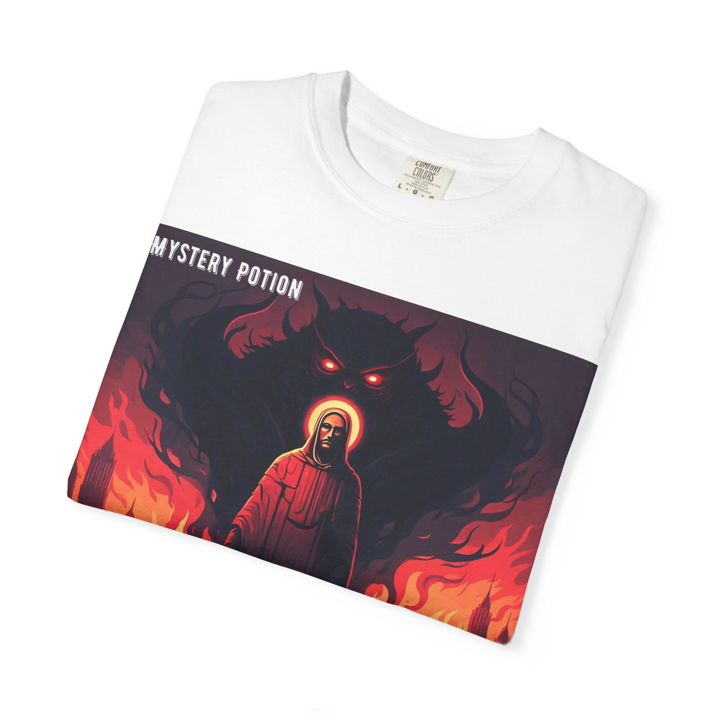 Mystical Struggle Graphic Tee - Perfect for Fans of Fantasy, Unique Gift, Casual Wear, Unisex T-shirt, Graphic Art Clothing
