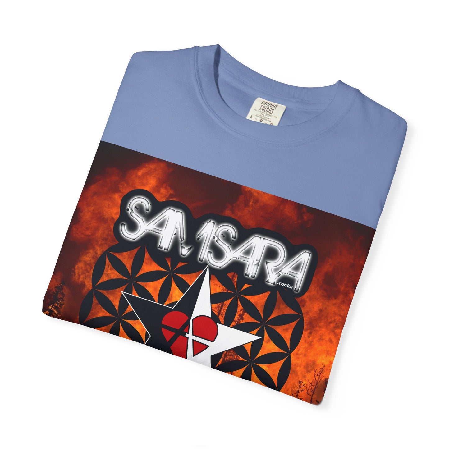 'Permanent Damage' by Samsara, Bold Graphic T-Shirt, Music Festival Gear, Unisex Casual Tee, Unique Gift for Friends, Statement Apparel, Concert Outfit