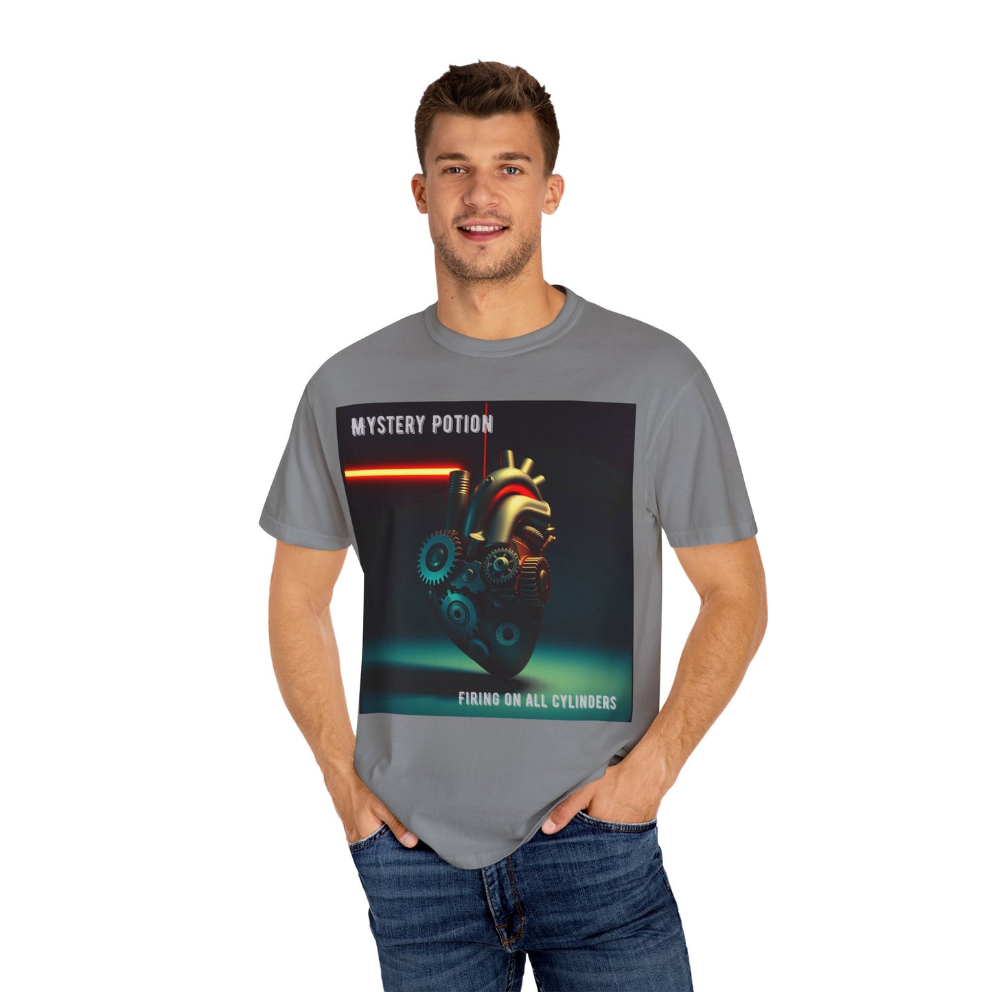 Mystery Potion Graphic T-shirt | Unisex Tee for Music Lovers, Gift for Friends, Casual Wear, Birthday Present, Unique Design