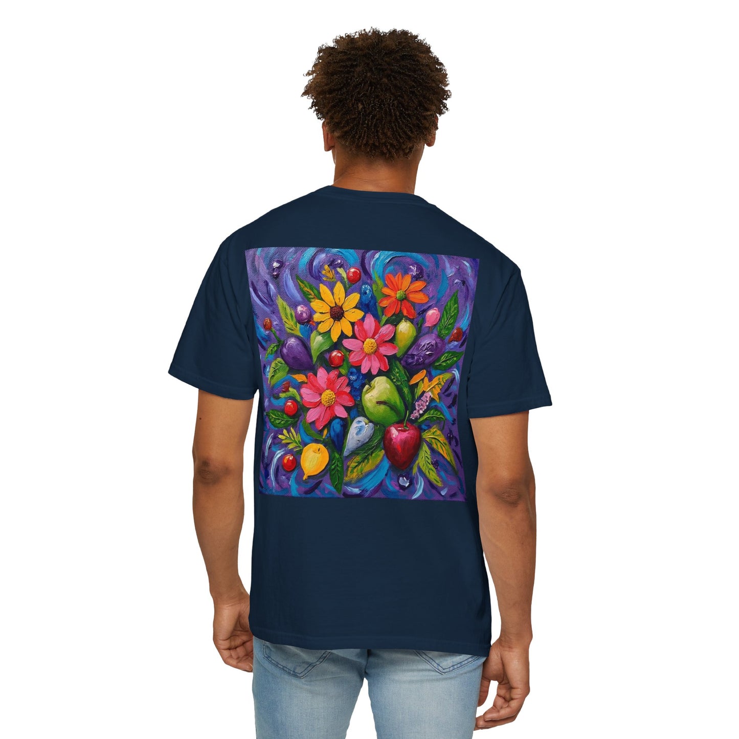 Vibrant Floral Art T-Shirt | Unisex Garment-Dyed Tees | Gift for Garden Lovers | Casual Wear for All Seasons | Summer Vibes | Unique [...]