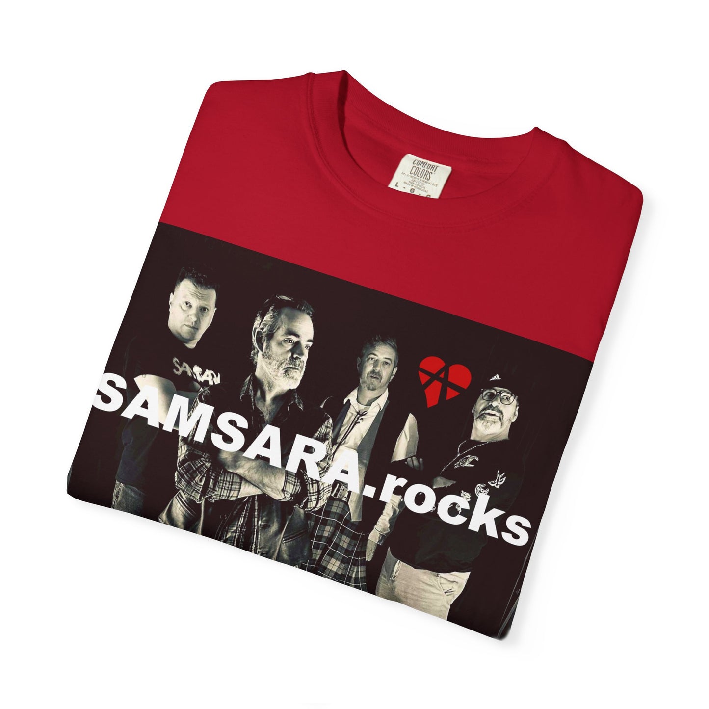 'Samsara Rocks' Official Unisex T-Shirt, Cool Band Tee, Music Lover Gift, Casual Style, Gift for Concert Goers, Rock Music Apparel
