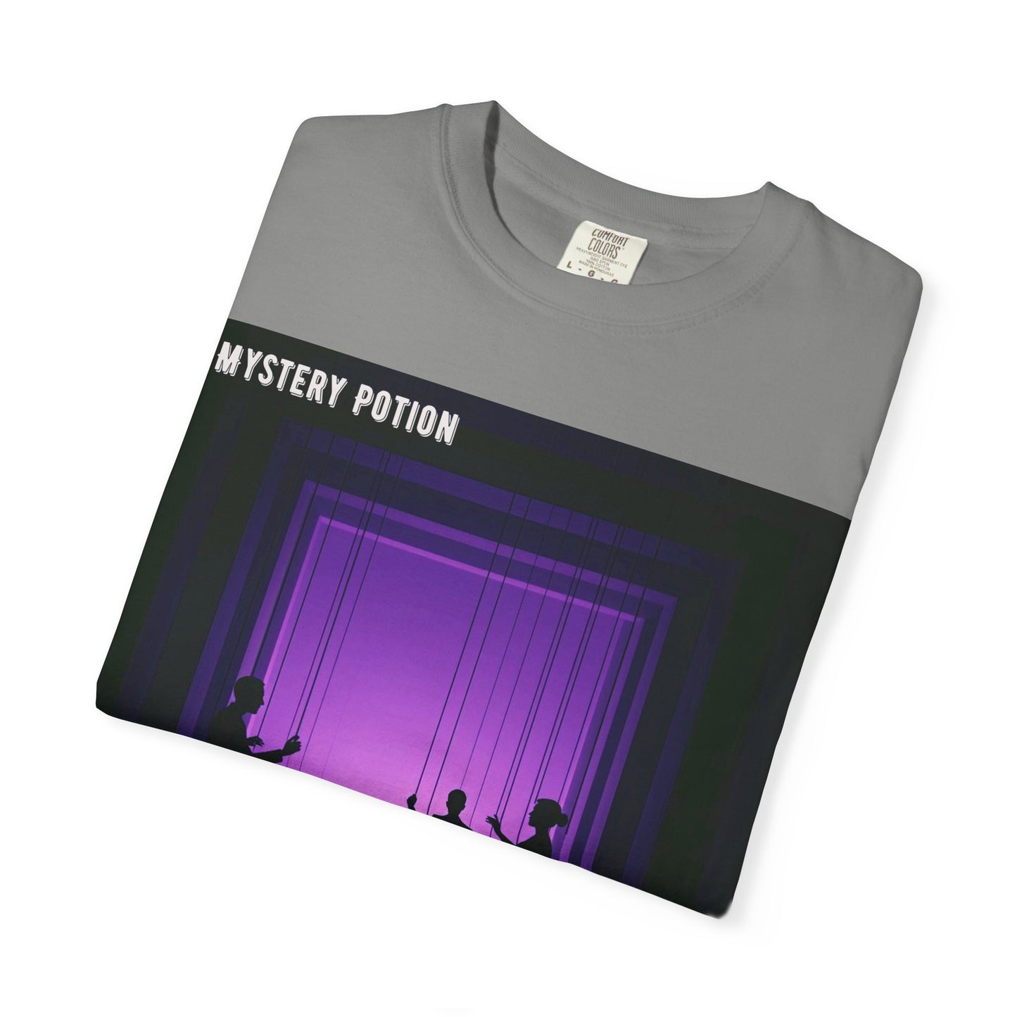 'They're Pulling the Strings' by Mystery Potion, Unisex T-Shirt - Playful Graphic Tee for Creative Souls, Perfect for a Fun Night Out, Gift for Art Lovers, Casual Wear, [...]