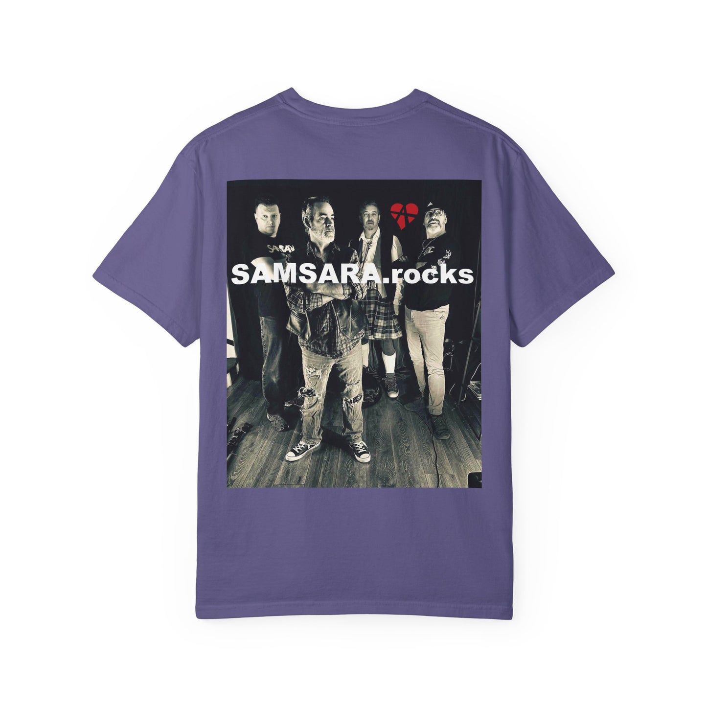 Samsara Rocks Unisex Music Graphic T-Shirt, Cool Band Tee, Vintage Concert Style, Perfect Gift for Music Lovers, Rock Festival Wear