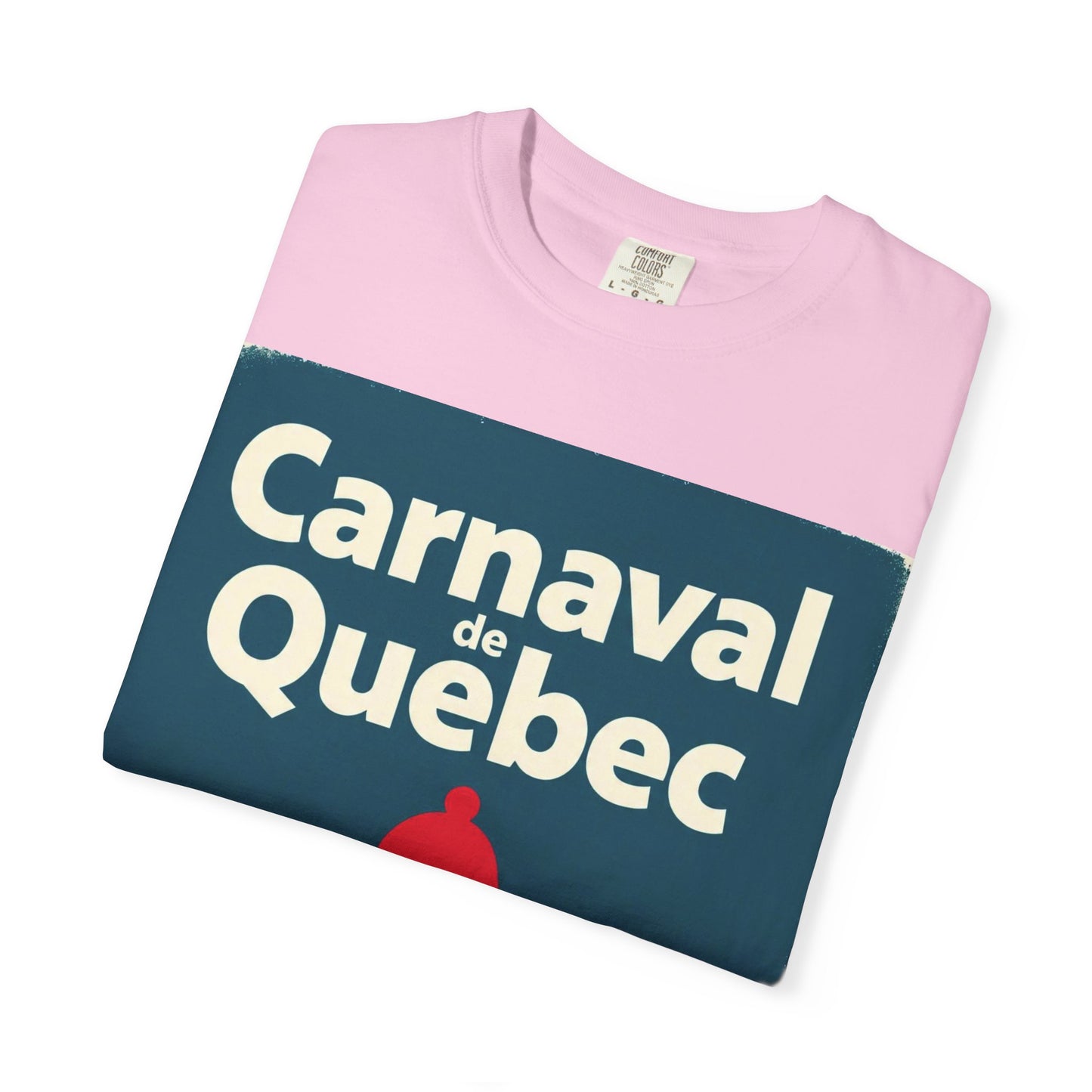 Quebec Carnaval Unisex T-Shirt, Winter Festival Tee, Handmade Vacation Souvenir, Holiday Gift Apparel, Quebec Celebration Shirt