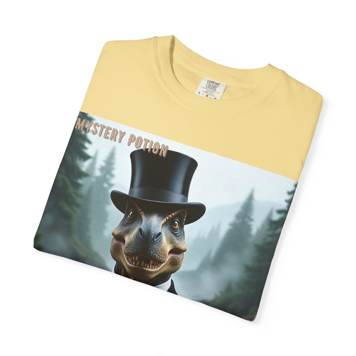 Mystery Potion T-shirt, Quirky Animal Graphic Tee, Fun Gift for Nature Lovers, Unique Fashion Statement, Casual Wear, Unisex Graphic Tee
