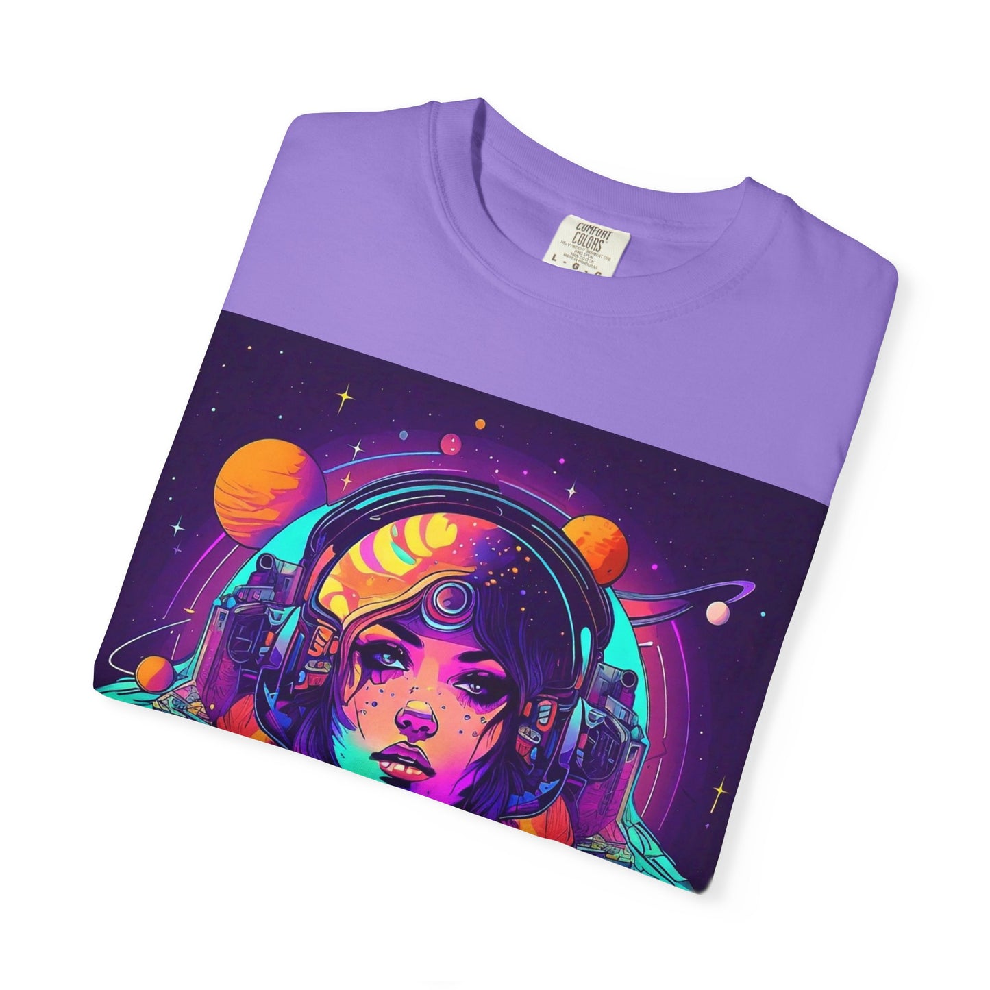 Astraluxe Unisex T-Shirt, Space Theme Tee, Gifts for Sci-Fi Lovers, Cosplay Costume, Festival Wear, Vintage Graphic Top