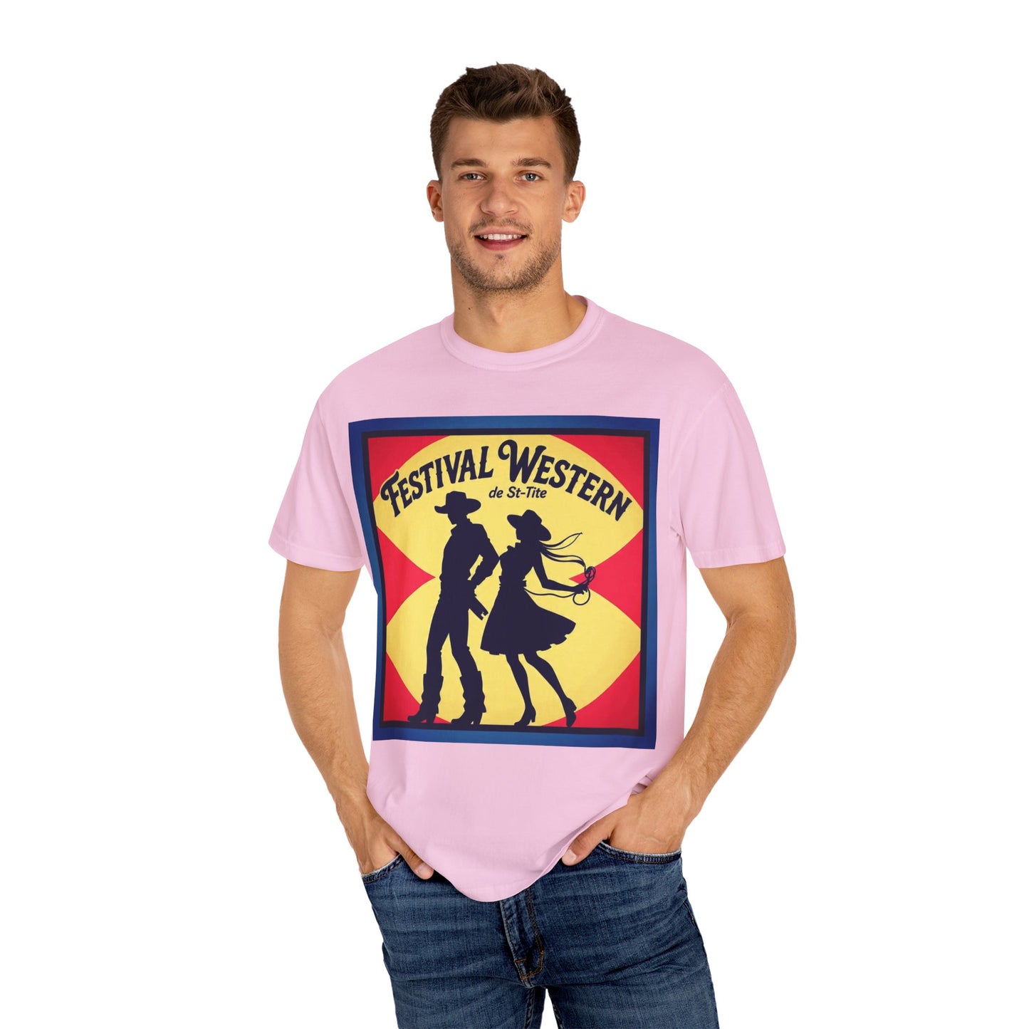 St-Tite Western Festival T-Shirt, Unisex Graphic Tee, Country Music Shirt, Bohemian Style Outfit, Gift for Dance Festival Lovers