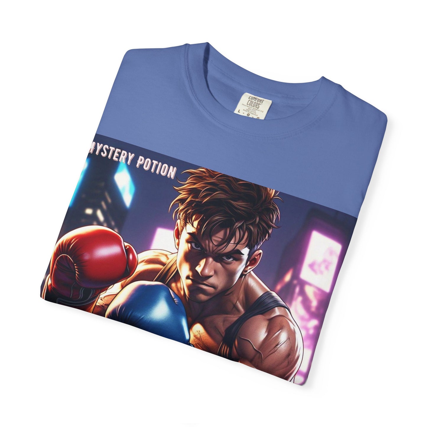 'One Ton Punch' by Mystery Potion, Boxer T-Shirt, Unisex Graphic Tee, Gift for Gamers, Vintage Style Shirt, Cool Casual Wear, Streetwear Fashion