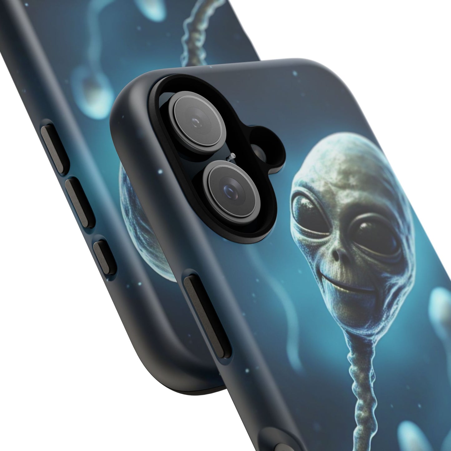 Alien Themed Phone Case | Tough Cases | Cool Phone Cover, Gifts for Sci-Fi Lovers, Unique Phone Accessories, Space Aesthetic