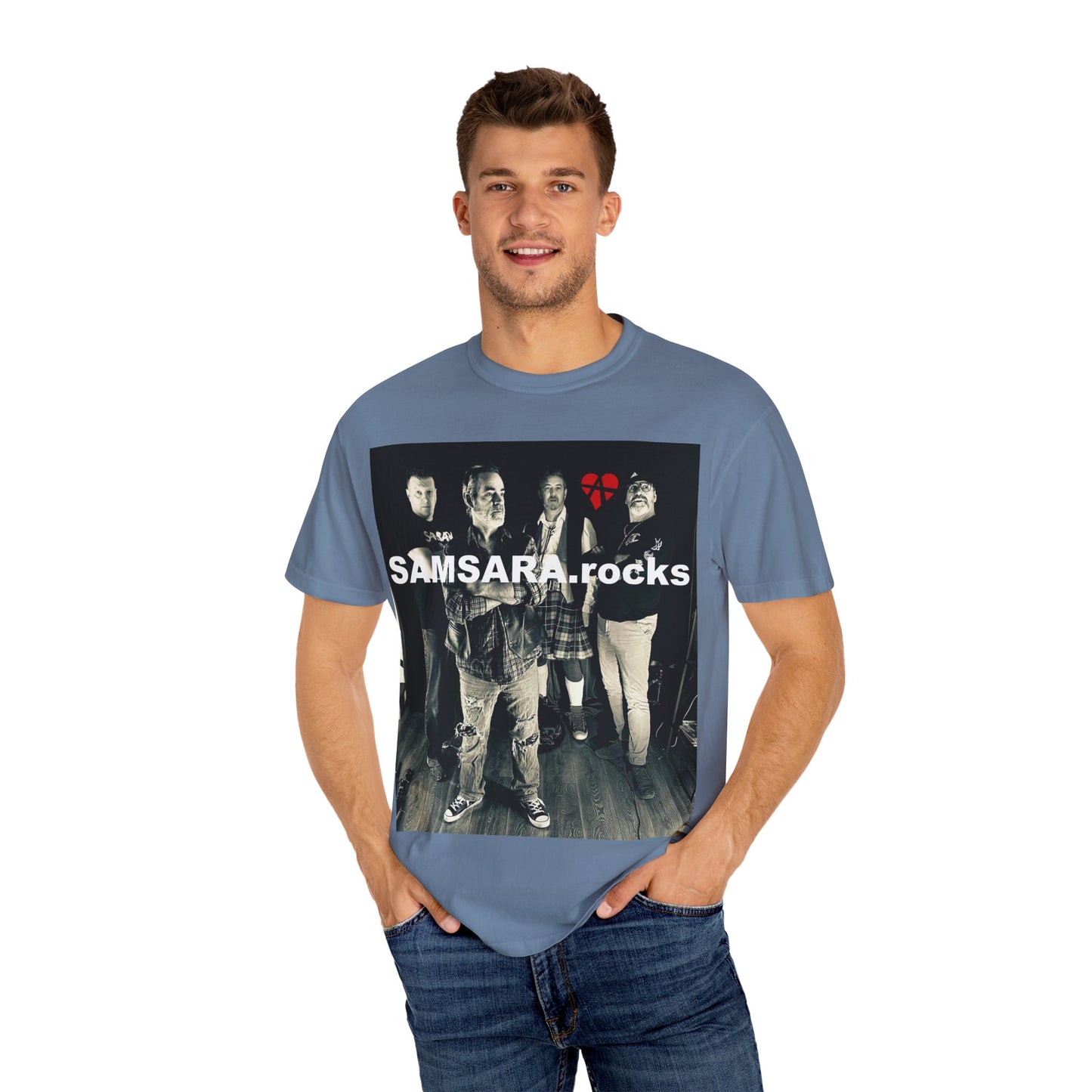 'Samsara Rocks' Official Unisex T-Shirt, Cool Band Tee, Music Lover Gift, Casual Style, Gift for Concert Goers, Rock Music Apparel