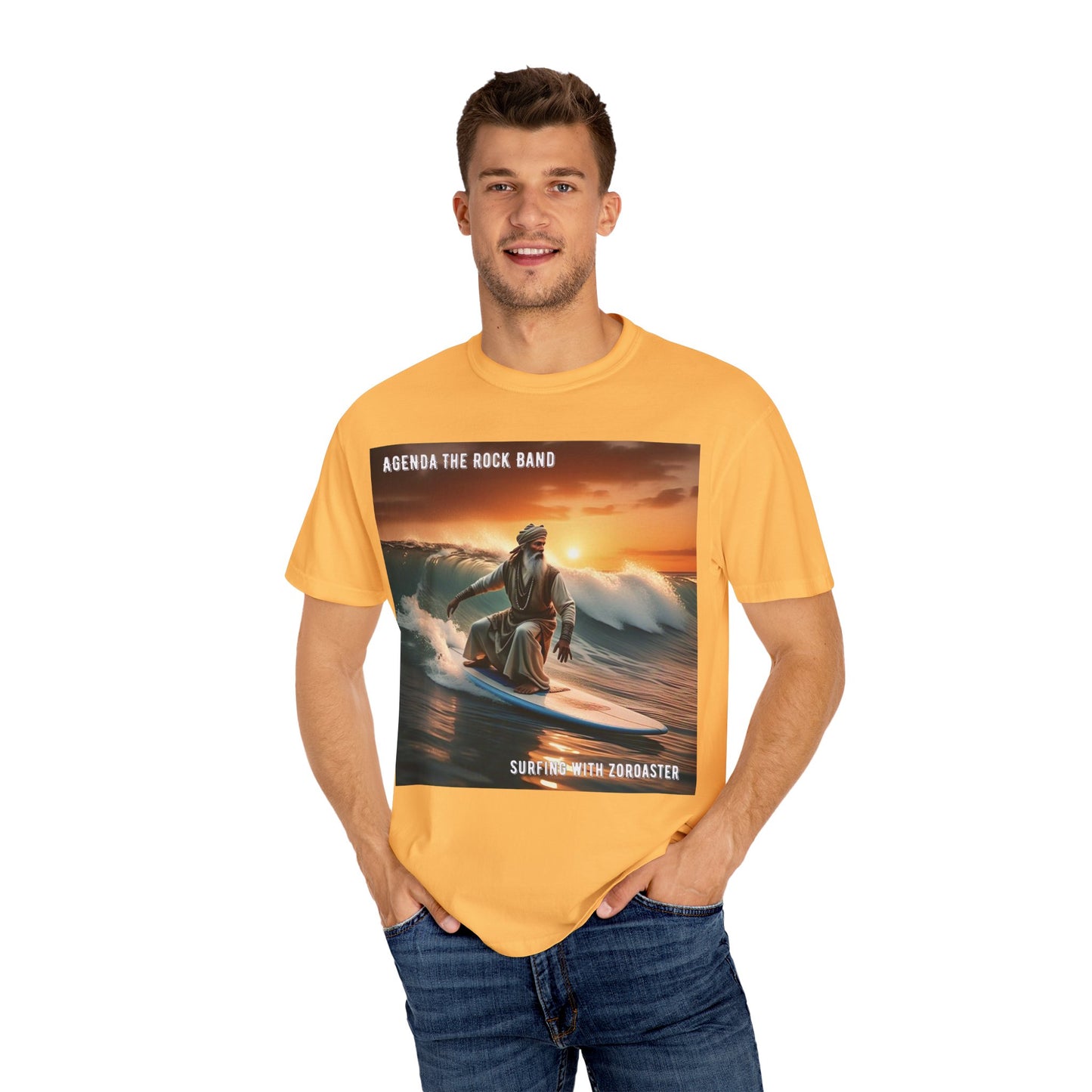 Surfing Rock Band T-Shirt, Unisex Vintage Tee, Casual Summer Wear, Perfect for Music Lovers, Beach Days, Concerts