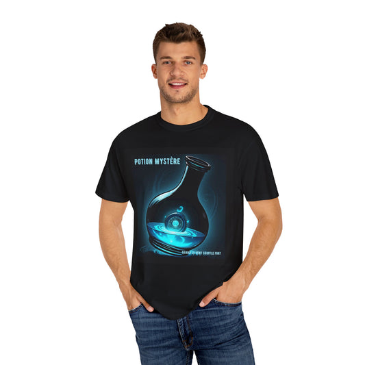 'Quand Le Vent Souffle Fort' par Potion Mystère, Mystery Potion T-Shirt, Unisex Graphic Tee, Magic Lab Shirt, Fantasy Apparel, Gift for Wizards and Witches
