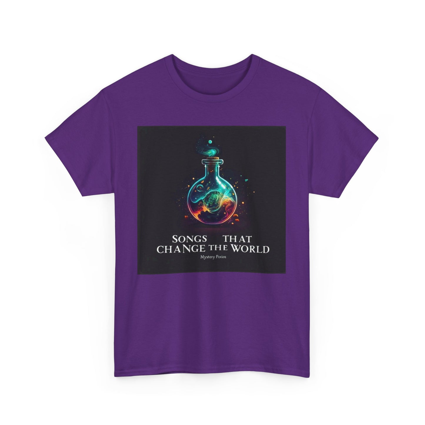 'Songs That Change The World' by Mystery Potion Viral Statement Tee
