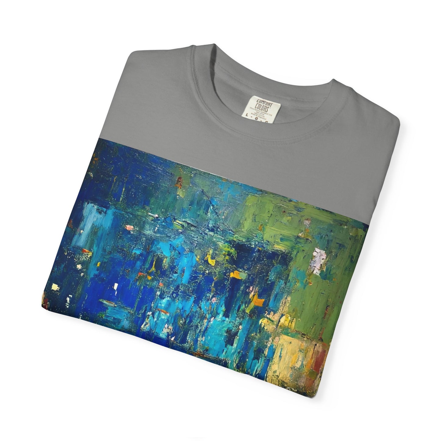 Artistic Unisex T-Shirt, Colorful Abstract Tee, Casual Wear, Gift for Art Lovers, Summer Essential, Unique Graphic Shirt