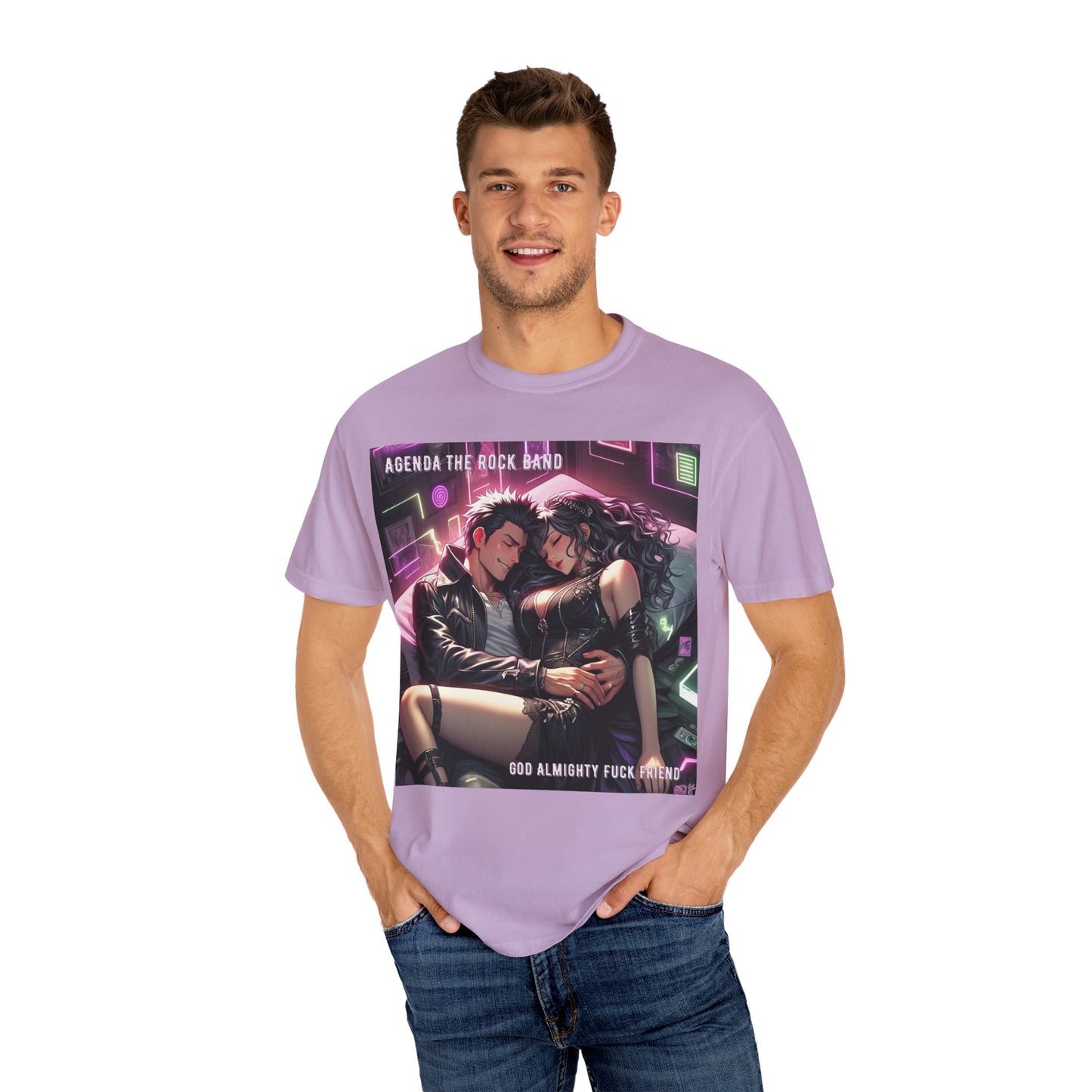Rock Band Explicit Graphic T-Shirt, Vintage Music Tee, Unisex Kurt Cobain Shirt, Retro Style Apparel, Perfect for Concerts or Gifting