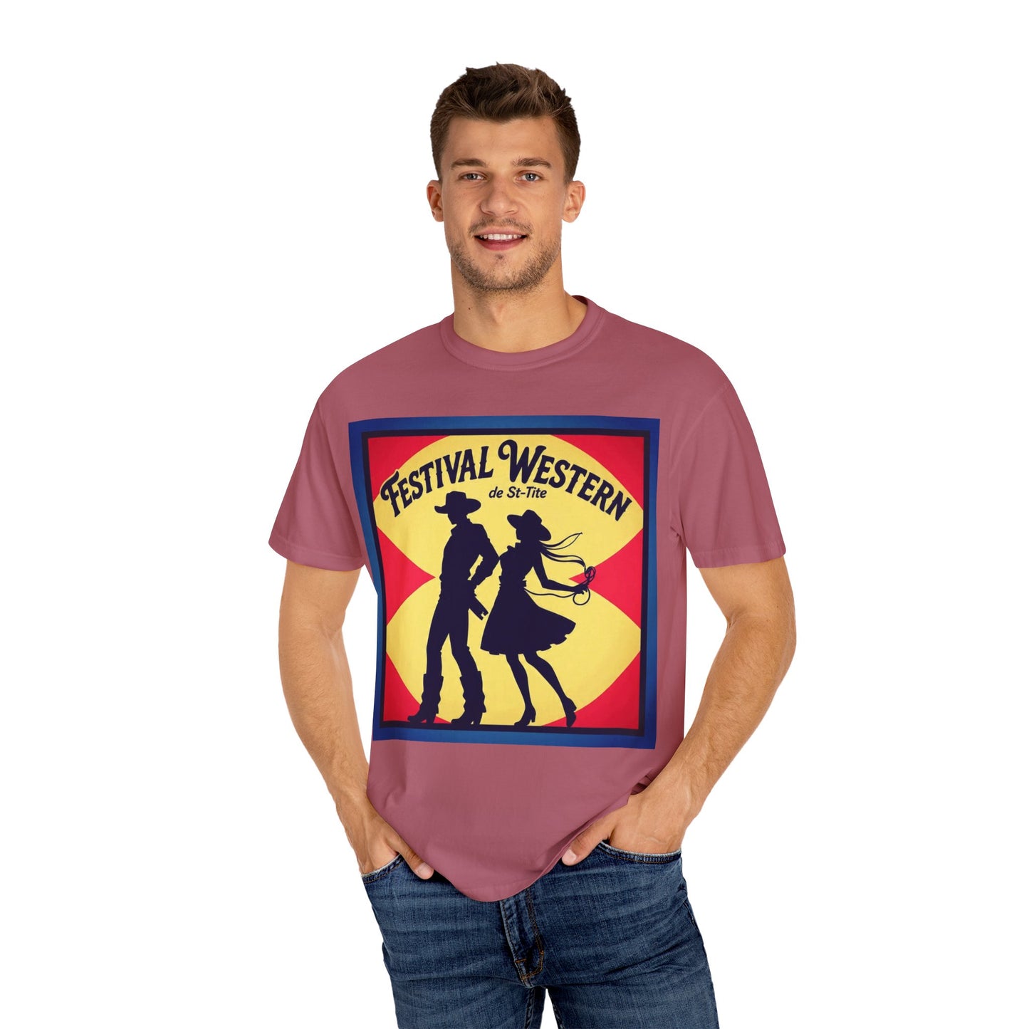 St-Tite Western Festival T-Shirt, Unisex Graphic Tee, Country Music Shirt, Bohemian Style Outfit, Gift for Dance Festival Lovers