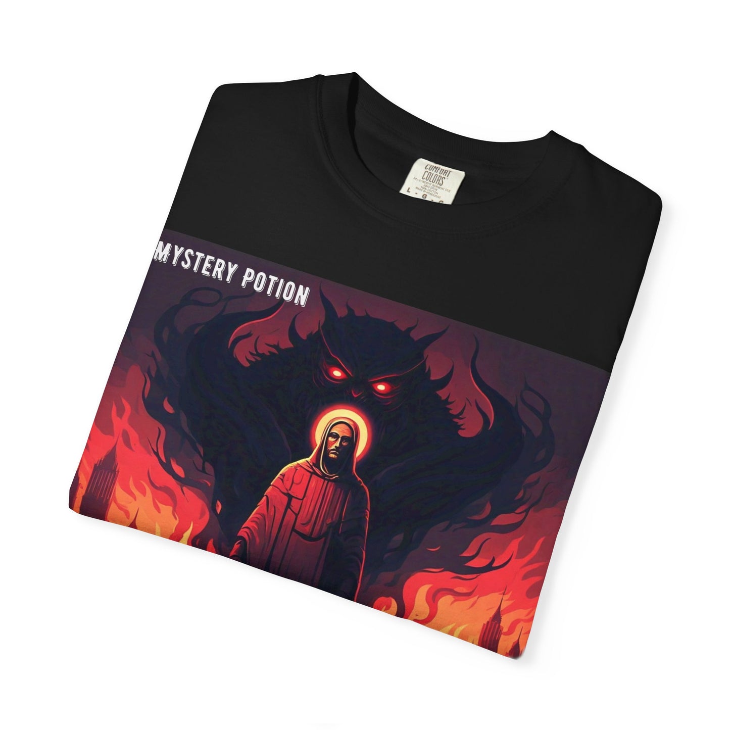 Mystical Struggle Graphic Tee - Perfect for Fans of Fantasy, Unique Gift, Casual Wear, Unisex T-shirt, Graphic Art Clothing