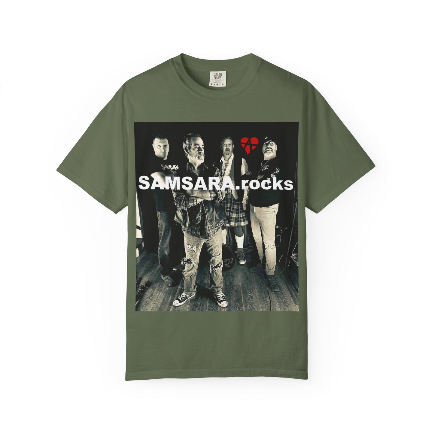 'Samsara Rocks' Official Unisex T-Shirt, Cool Band Tee, Music Lover Gift, Casual Style, Gift for Concert Goers, Rock Music Apparel