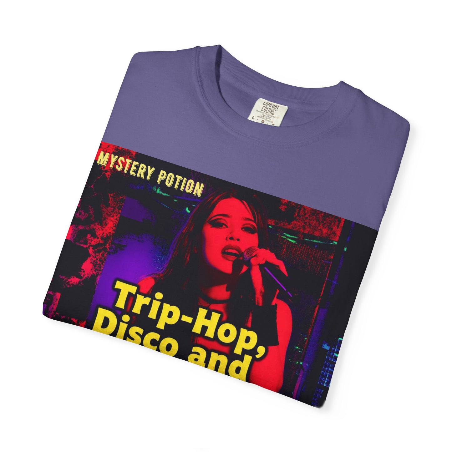 Trip Hop, Disco and Metal! Oh, What a Rush Vibrant Music-Themed Unisex T-shirt | Perfect Gift for Music Lovers, Concert Attendees, Band Merch, Festival Apparel, and Casual Wear