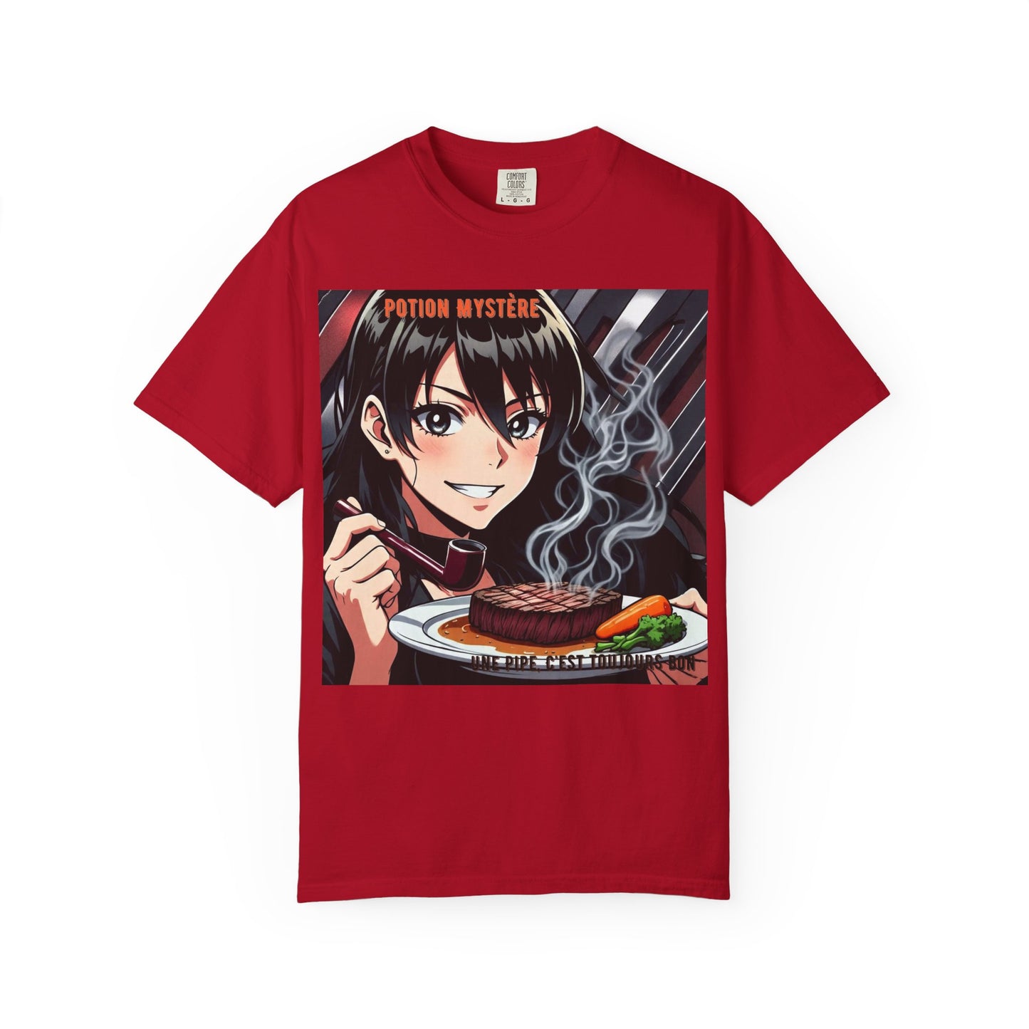 Mystical Culinary Unisex T-shirt - Ideal for Anime Fans, Food Lovers, Casual Wear, Gift for Foodies, Unique Graphic Tee