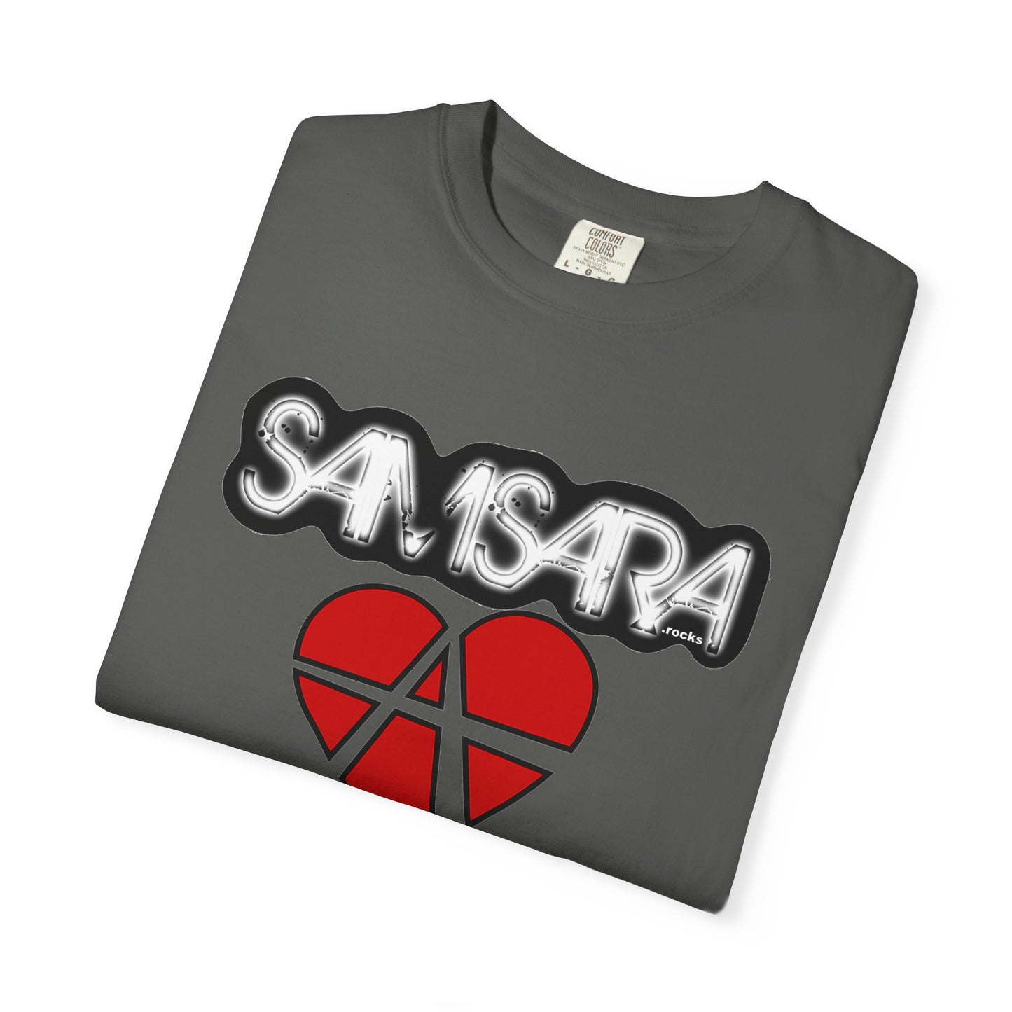 Samsara Unisex T-Shirt, Band Picture on back, Comfortable Graphic Shirt for Music Lovers, Perfect for Concerts, Gifts for Friends, Casual Wear, Street Style