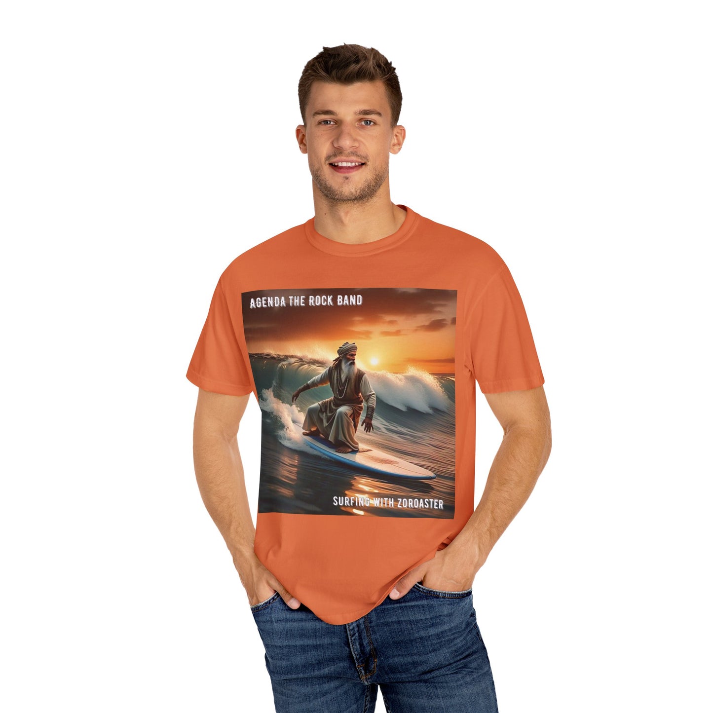 Surfing Rock Band T-Shirt, Unisex Vintage Tee, Casual Summer Wear, Perfect for Music Lovers, Beach Days, Concerts