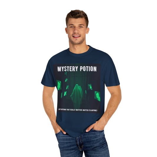 Mystery Potion Unisex T-Shirt | Ghostly Vibe | Perfect for Halloween, Gifts, or Casual Wear, Unique Tee, Spooky Apparel, Graphic Shirt