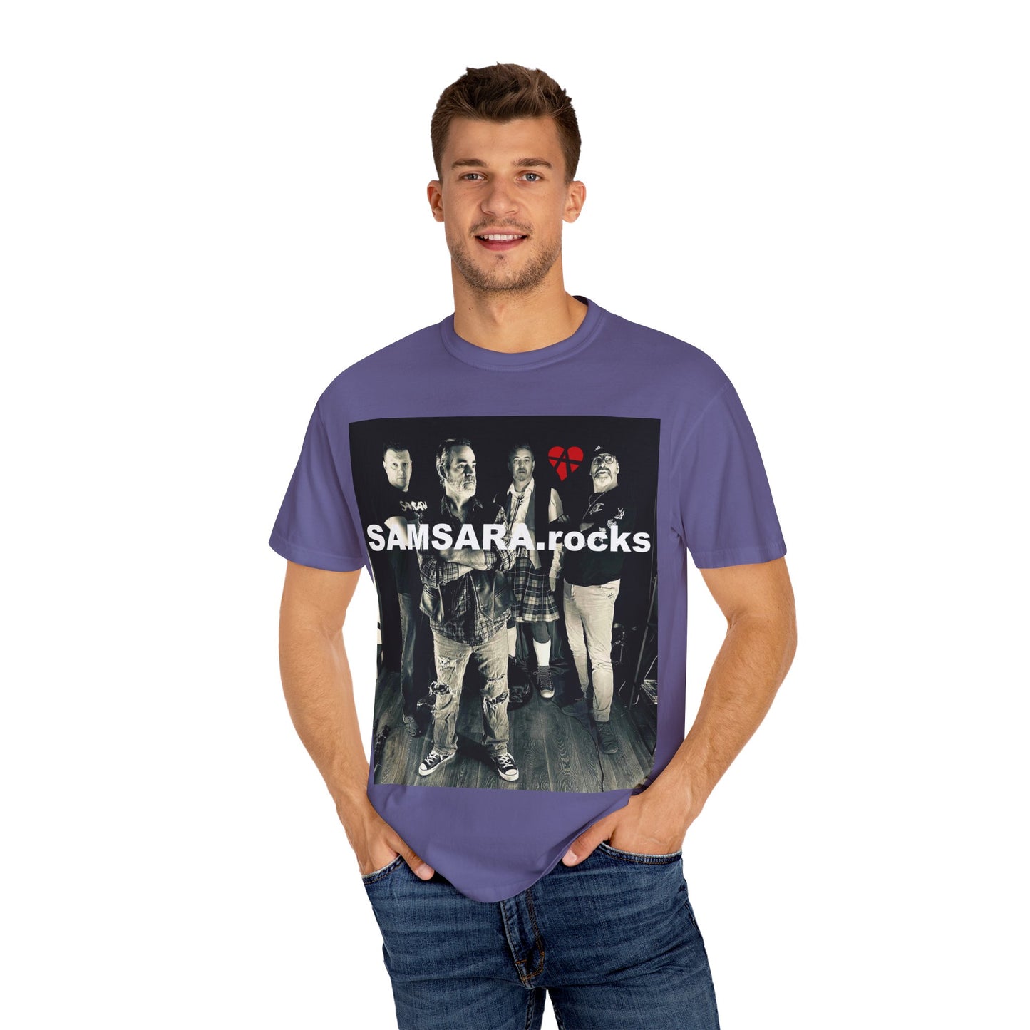 'Samsara Rocks' Official Unisex T-Shirt, Cool Band Tee, Music Lover Gift, Casual Style, Gift for Concert Goers, Rock Music Apparel