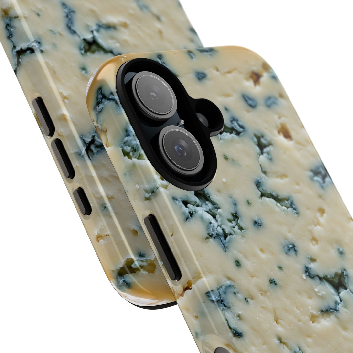 Blue Cheese Pattern Phone Case | Tough Cases for Foodies, Gifts for Cheese Lovers, Quirky Accessories, Unique Phone Covers, Fun & Functional