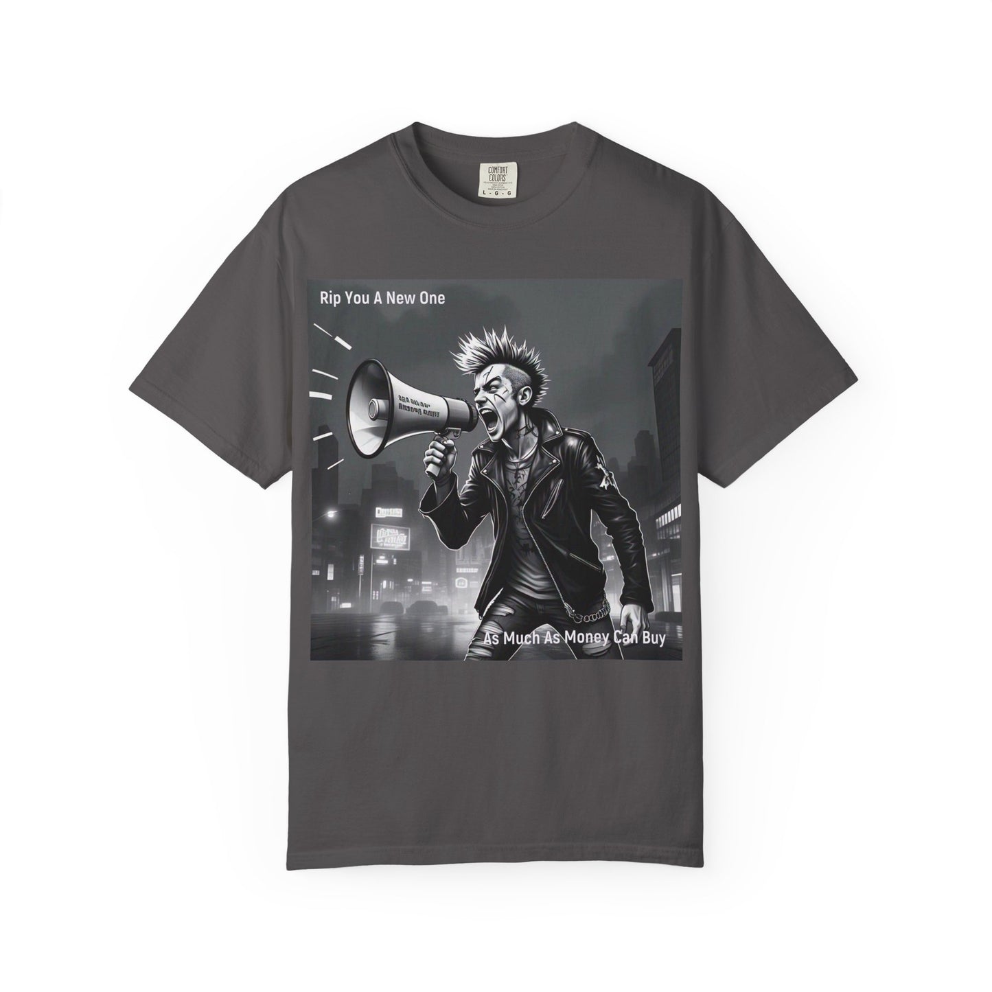 'As Much As Money Can Buy' by Rip You A New One, Edgy Graphic T-shirt featuring 'Rip You a New One' for Rebels, Rock Lovers, Unique Gifts, Band Merchandise, Casual Wear