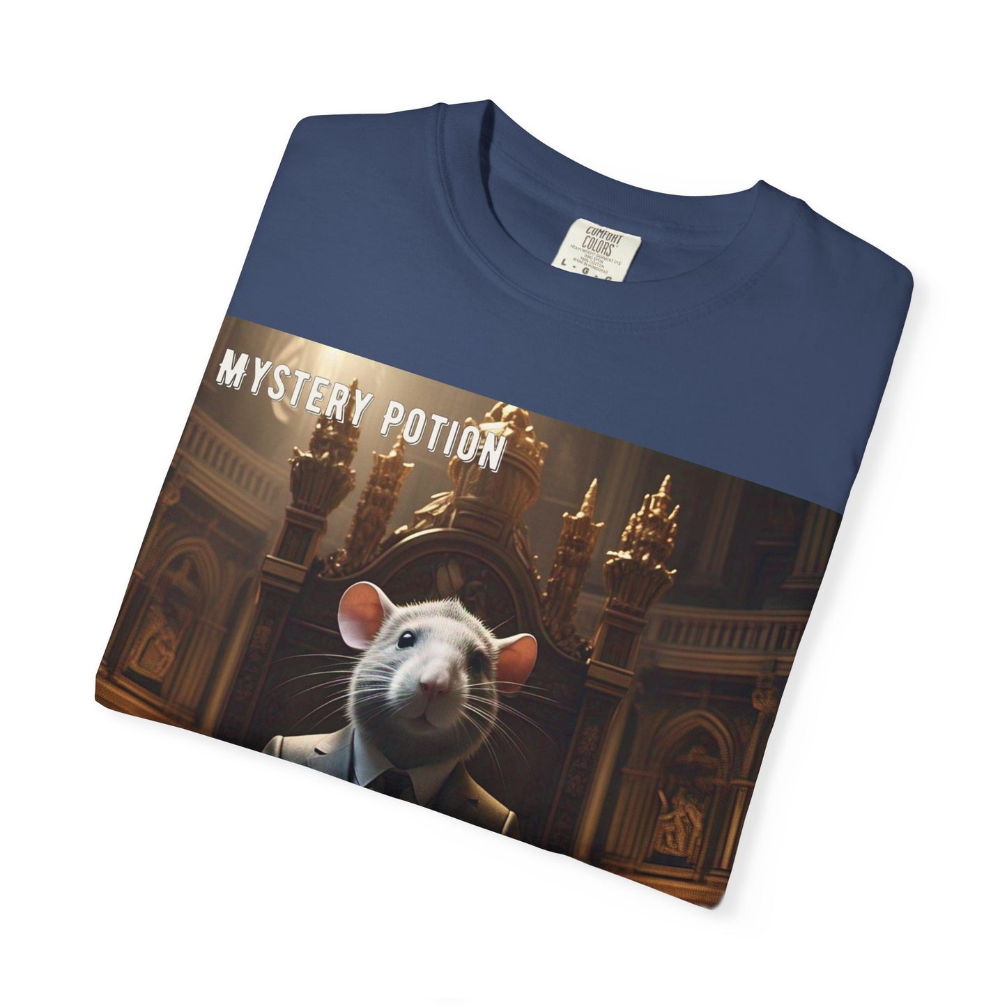 Mystery Potion Funny Unisex T-Shirt, Gift for Animal Lovers, Quirky Tee, Unique Graphic Shirt, Perfect for All Occasions