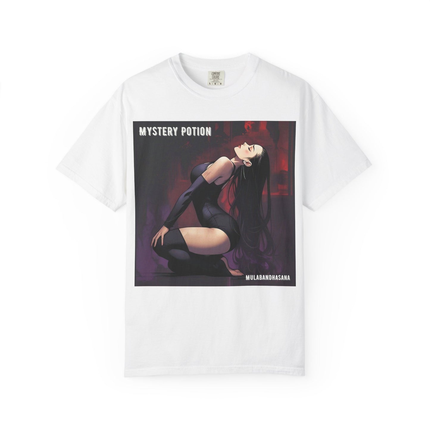 Mystical Mystery Potion Unisex T-Shirt, Yoga Graphic Tee, Unique Gift, Halloween Apparel, Vintage Style, Casual Wear