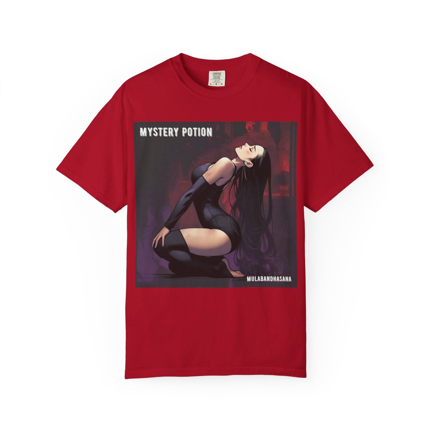 Mystical Mystery Potion Unisex T-Shirt, Yoga Graphic Tee, Unique Gift, Halloween Apparel, Vintage Style, Casual Wear