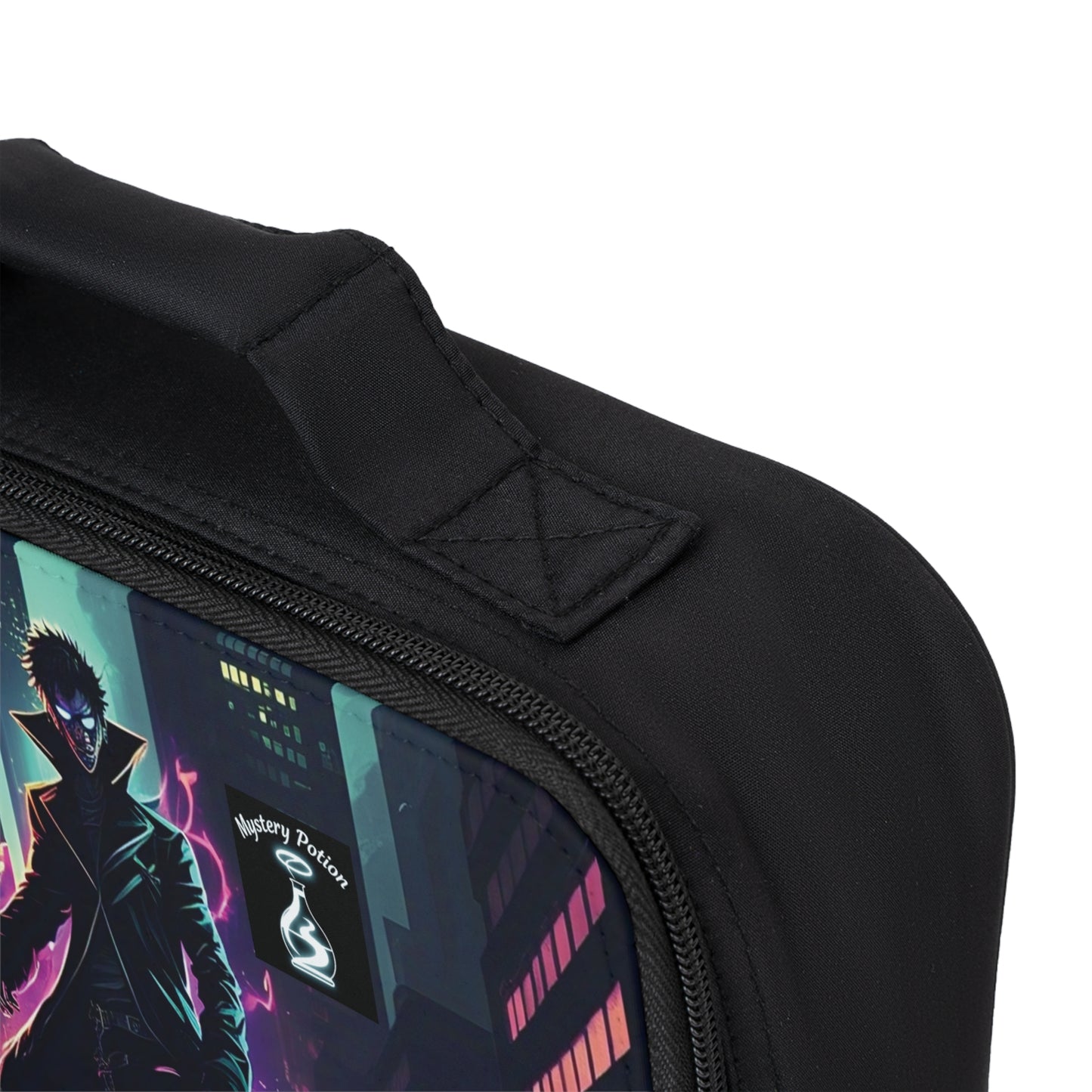 Stylish Mystery Potion Lunch Bag for Trendsetters, Insulated Lunch Tote, Perfect for Work & School, Gift Idea for Gamers and Anime Fans, Modern Urban [...]