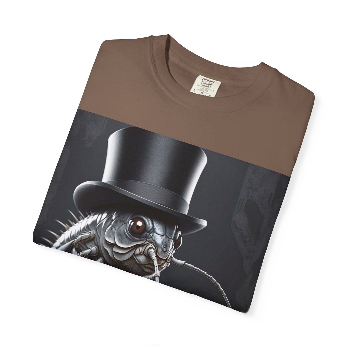 Whimsical Silver Fish Gentleman T-shirt | Fun Gift for Aquatic Lovers, Unique Humor Shirt, Casual Wear, Creative Outfit