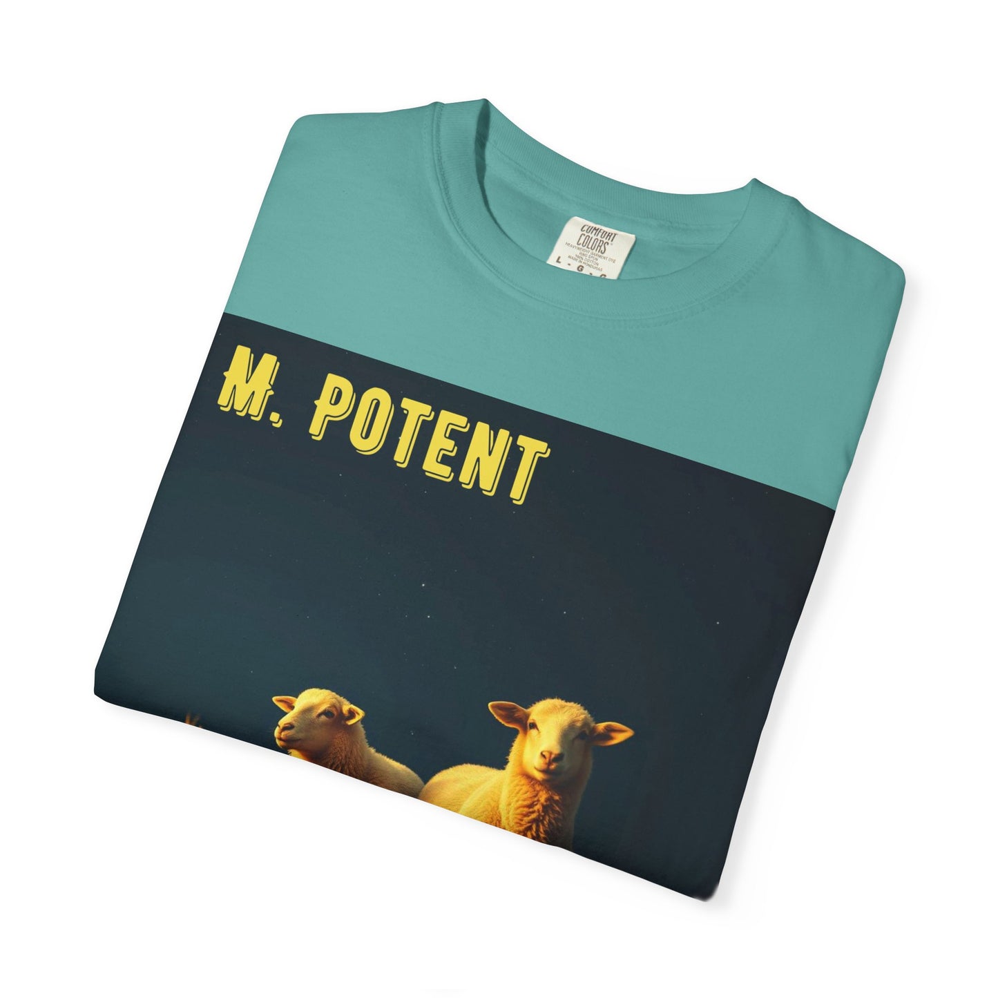 Debate Between Sheep and Grain by M. Potent, Sheep Graphic T-Shirt, Unisex Fashion Top, Farm Life Tee, Gift for Animal Lovers, Casual Everyday Wear