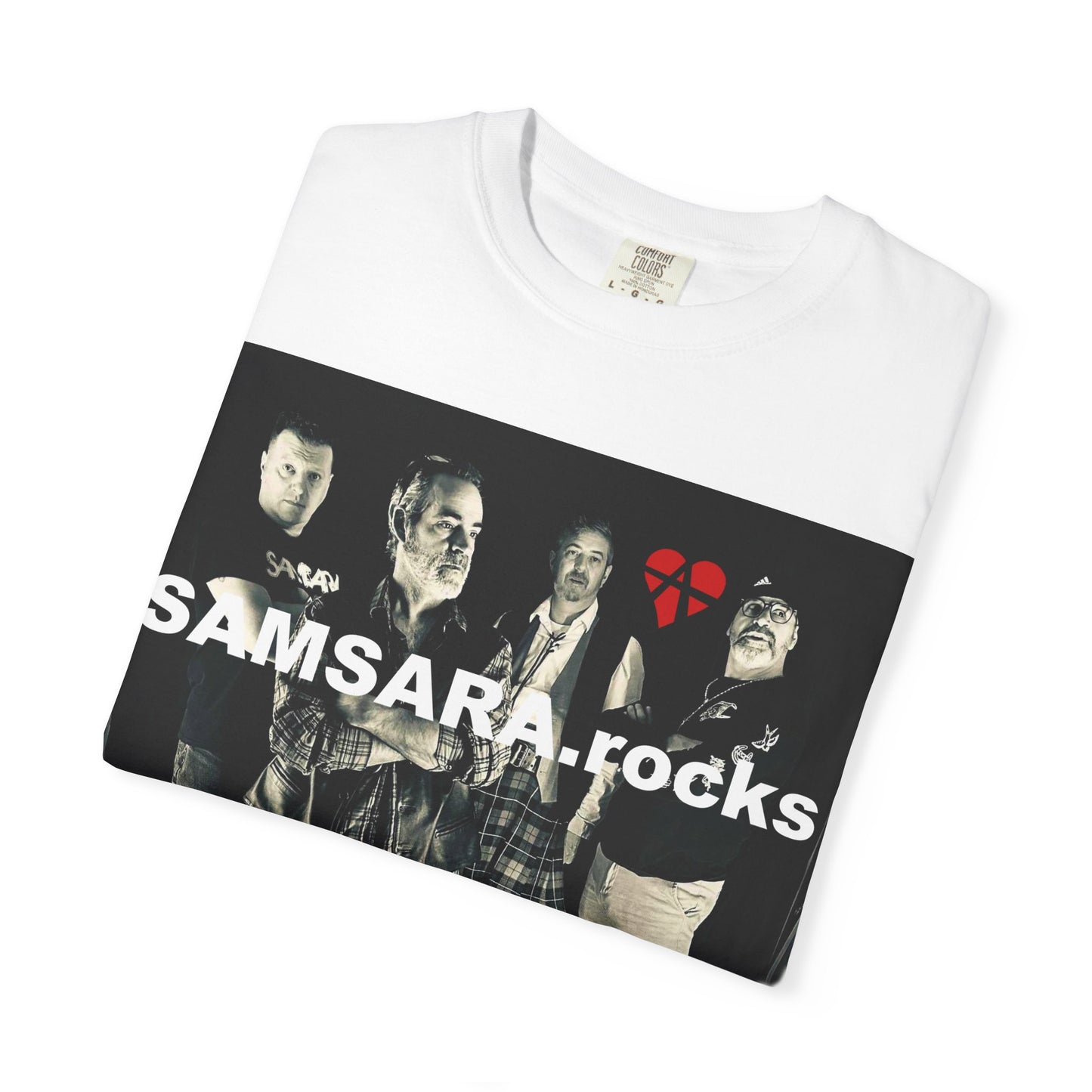 'Samsara Rocks' Official Unisex T-Shirt, Cool Band Tee, Music Lover Gift, Casual Style, Gift for Concert Goers, Rock Music Apparel