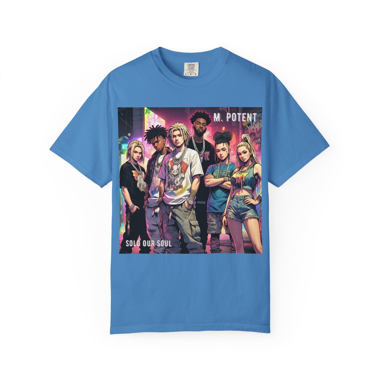 'Sold Our Soul' by M. Potent, Hip Hop Graphic Tee, Streetwear T-Shirt, Unisex Casual Tee, Music-Inspired Shirt, Gifts for Music Lovers, Trendy Fashion Top