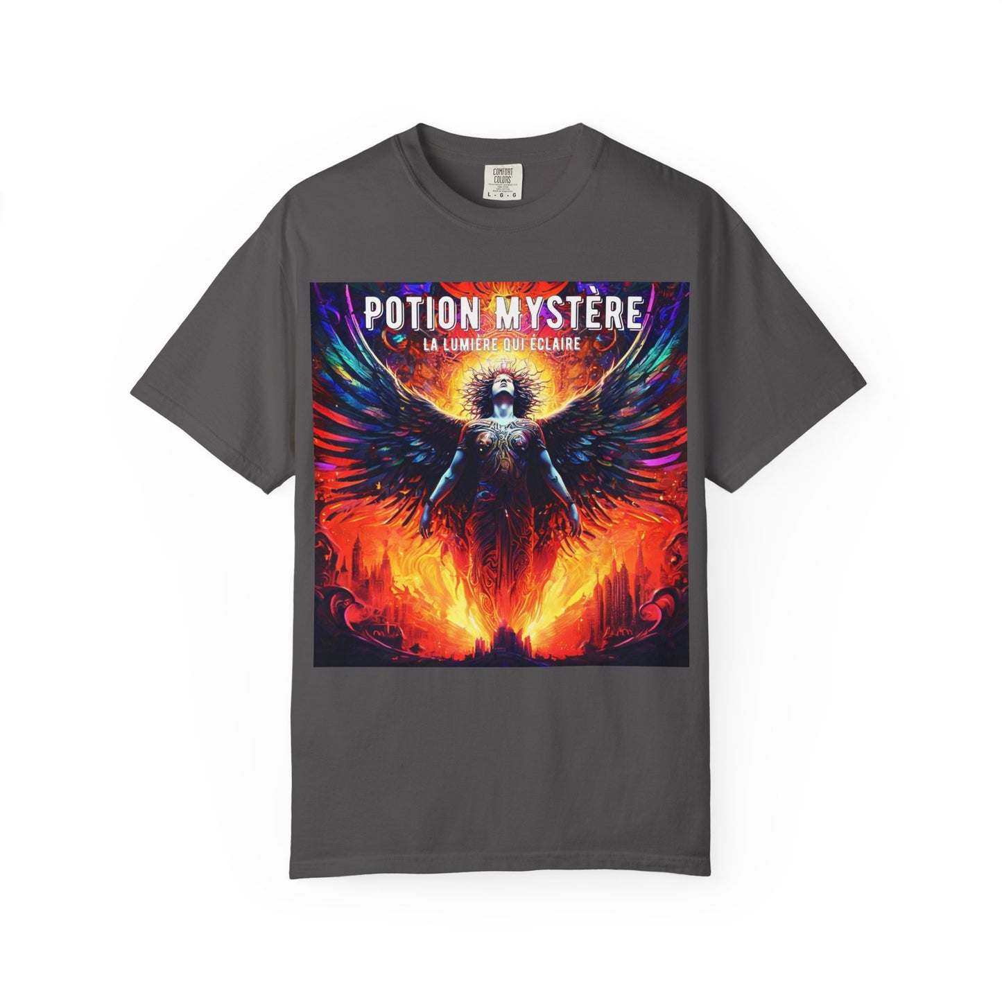 Mystical Graphic Tee - Potion Mystere Unisex T-Shirt, Boho Fashion, Festival Wear, Witchy Style, Gift for Occult Lovers